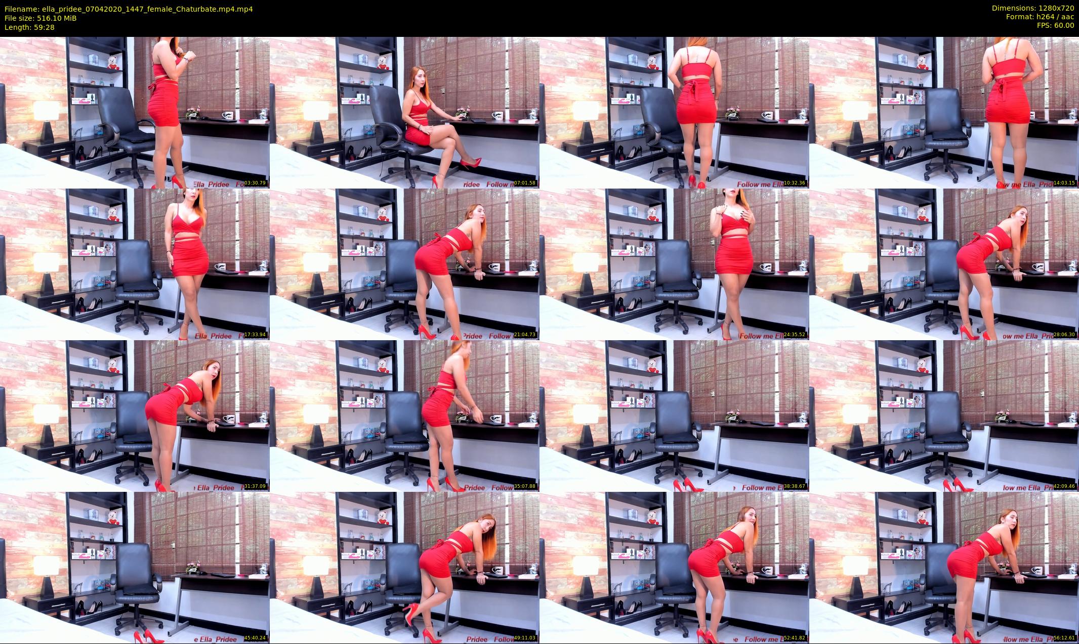 ella_pridee — 60 minute Chaturbate female cam show recording, 720p, Apr 7, 2020