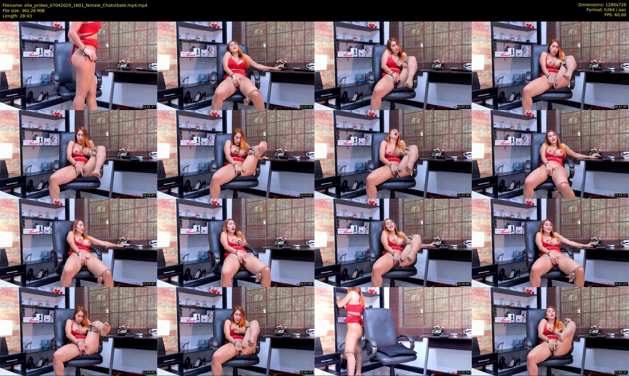 ella_pridee — 29 minute Chaturbate female cam show recording, 720p, Apr 7, 2020