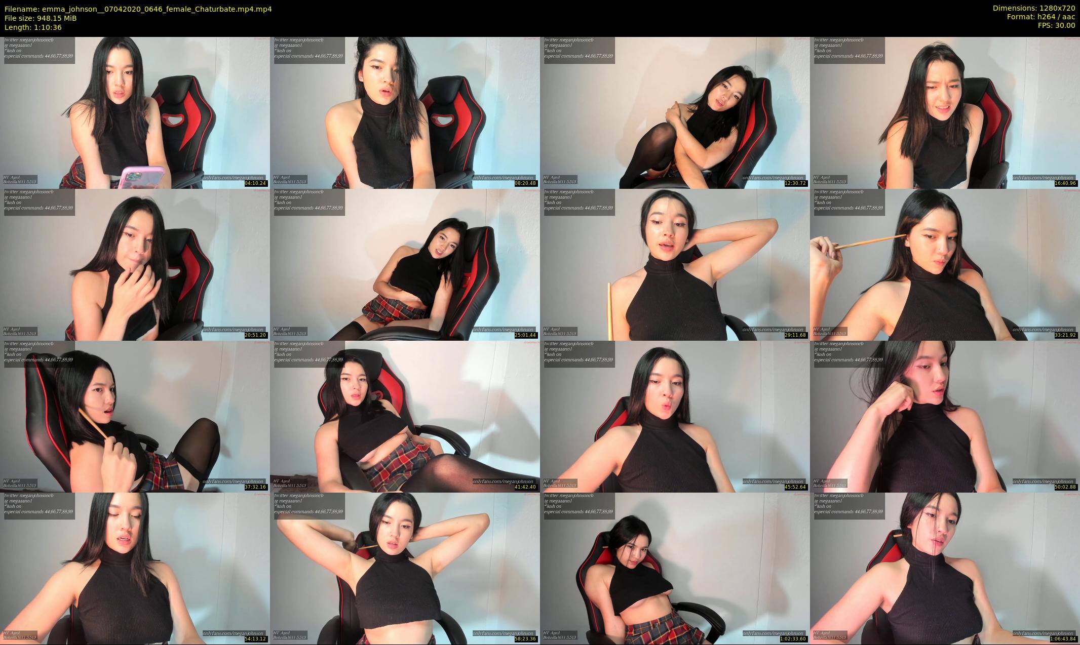 emma_johnson_ — 71 minute Chaturbate female cam show recording, 720p, Apr 7, 2020