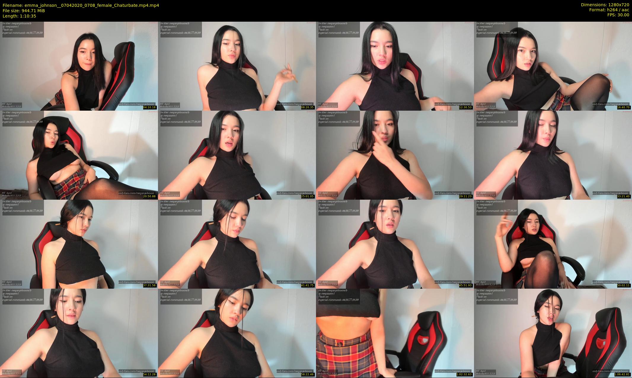 emma_johnson_ — 71 minute Chaturbate female cam show recording, 720p, Apr 7, 2020