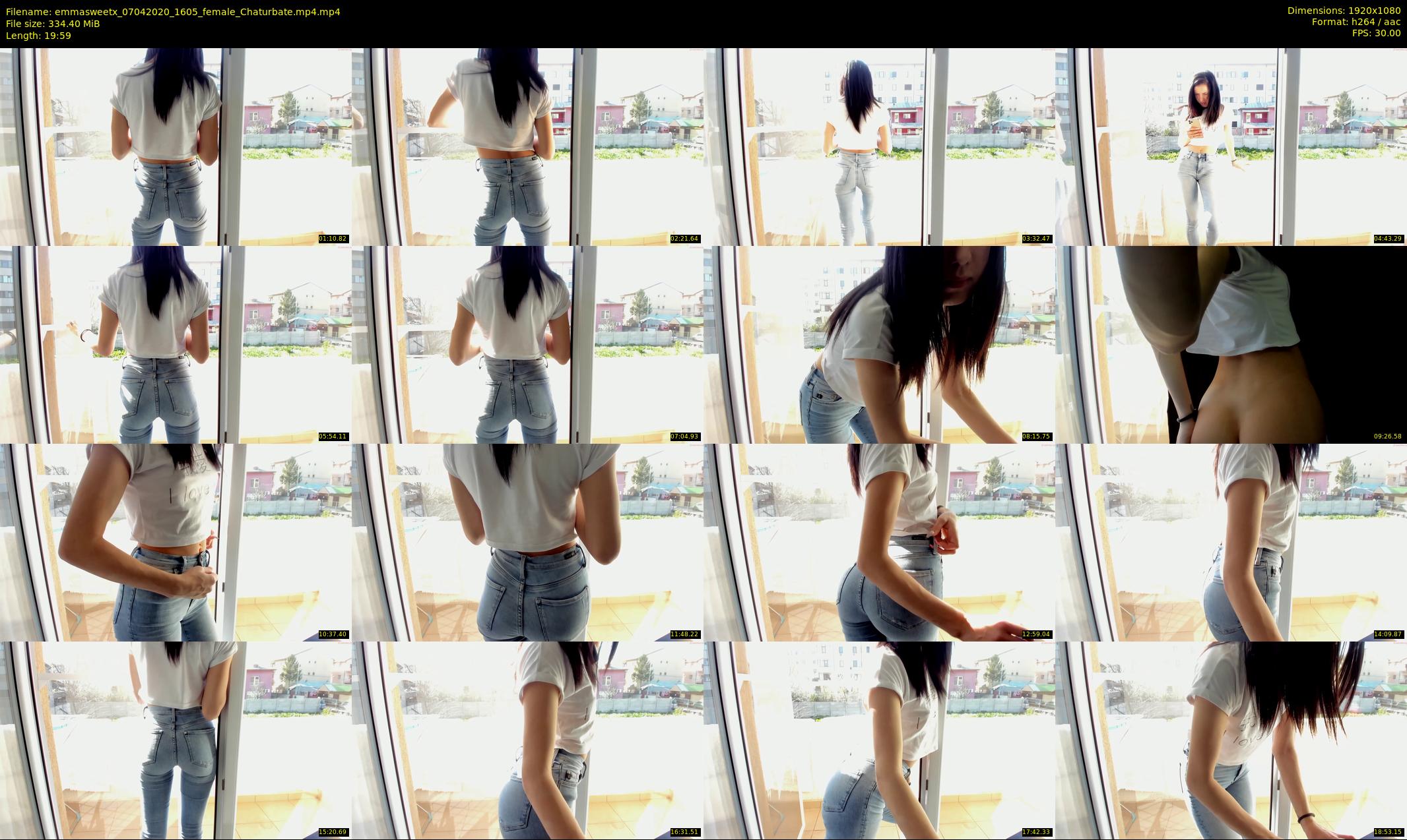 emmasweetx — 20 minute Chaturbate couple cam show recording, 1080p, Apr 7, 2020