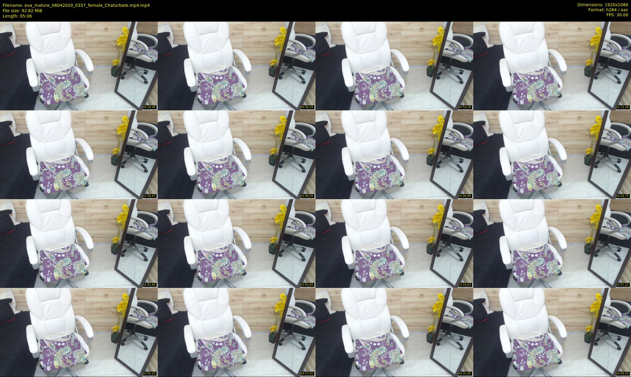eva_mature — 6 minute Chaturbate female cam show recording, 1080p, Apr 8, 2020