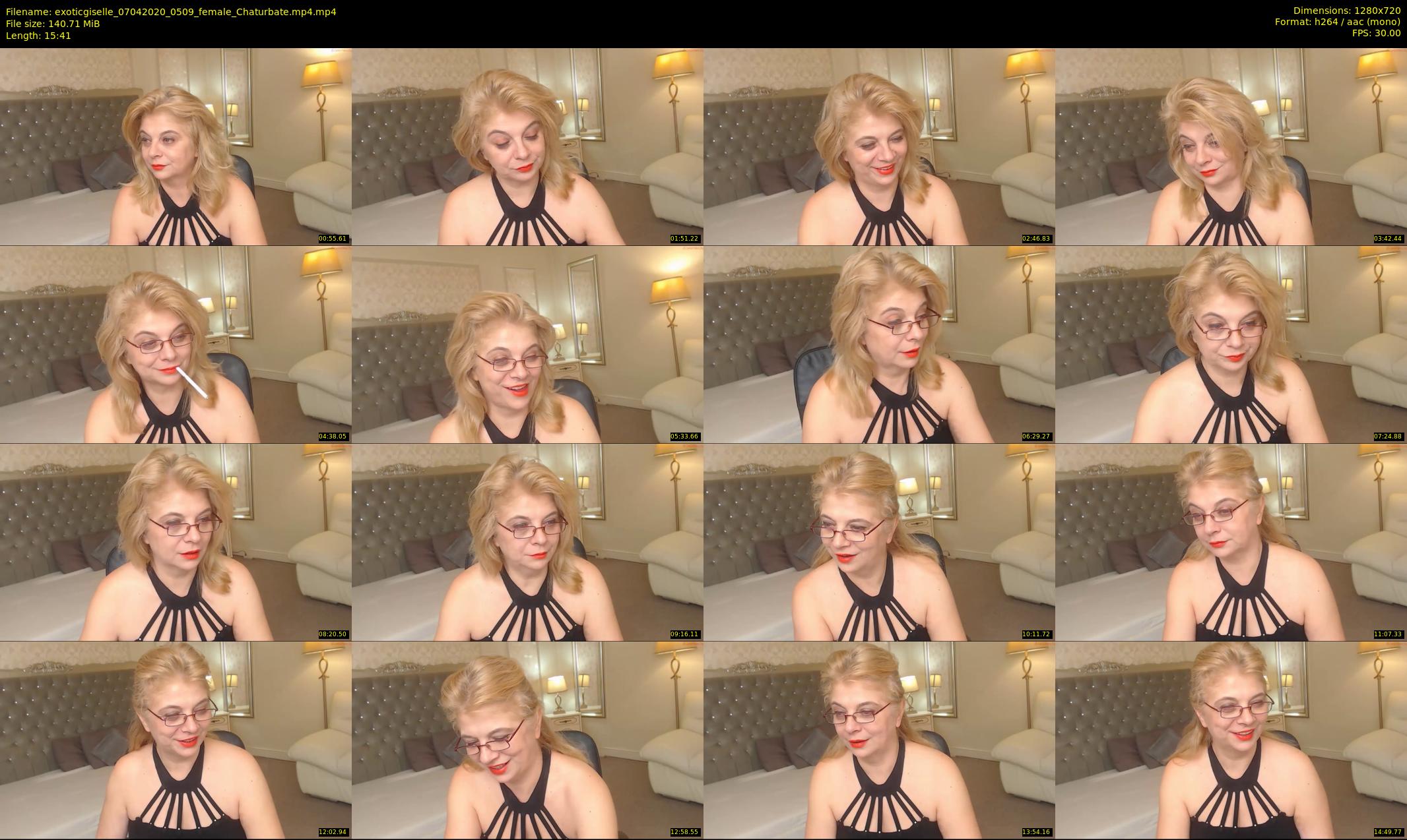 exoticgiselle — 16 minute Chaturbate female cam show recording, 720p, Apr 7, 2020