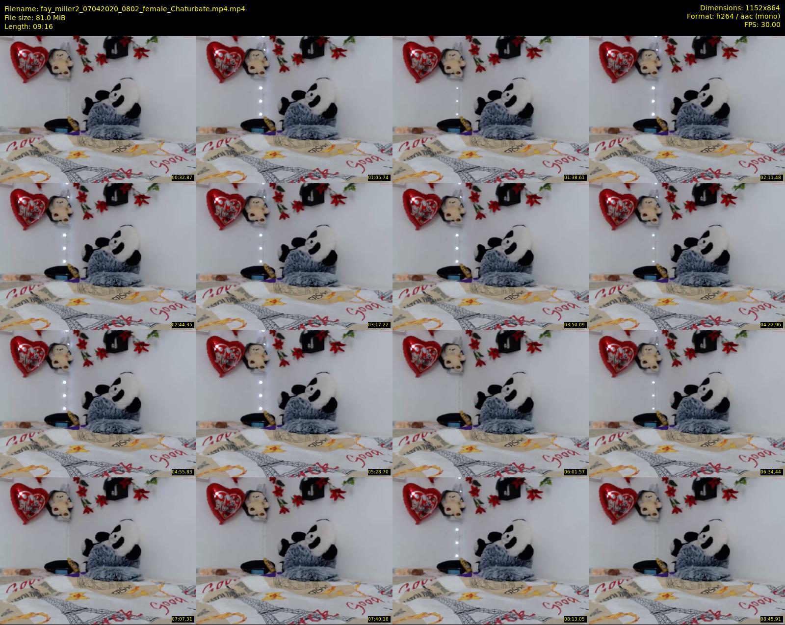 fay_miller2 — 10 minute Chaturbate female cam show recording, 720p, Apr 7, 2020