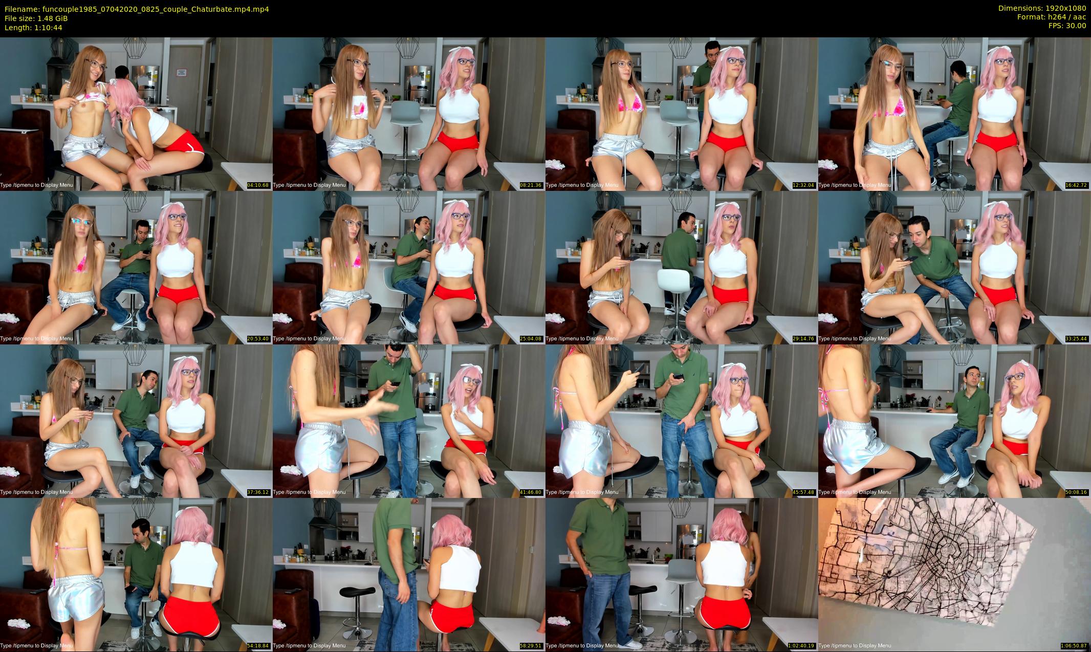 funcouple1985 — 71 minute Chaturbate couple cam show recording, 1080p, Apr 7, 2020