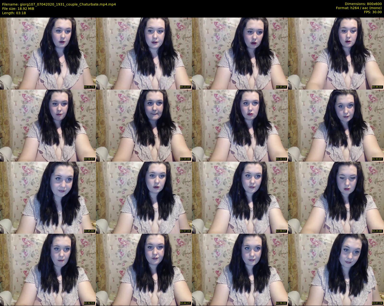 giorg107 — 4 minute Chaturbate couple cam show recording, 480p, Apr 7, 2020