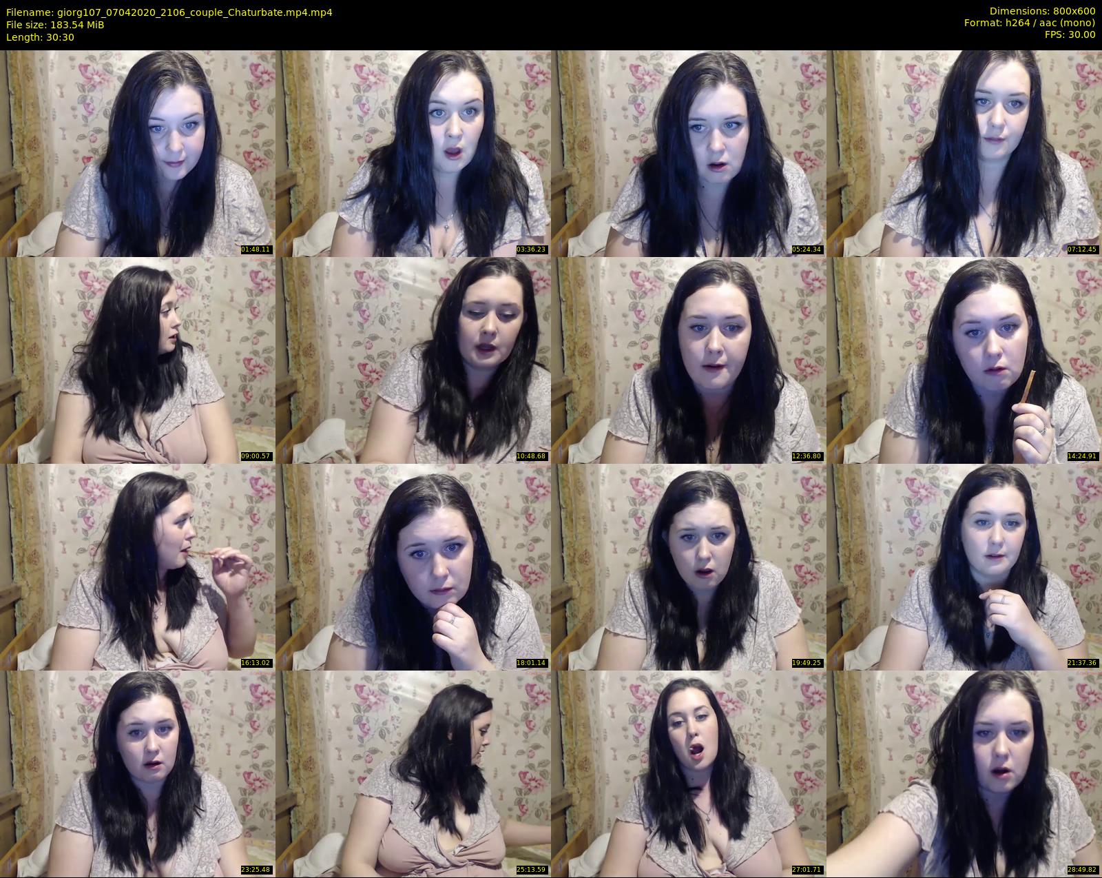 giorg107 — 31 minute Chaturbate couple cam show recording, 480p, Apr 7, 2020