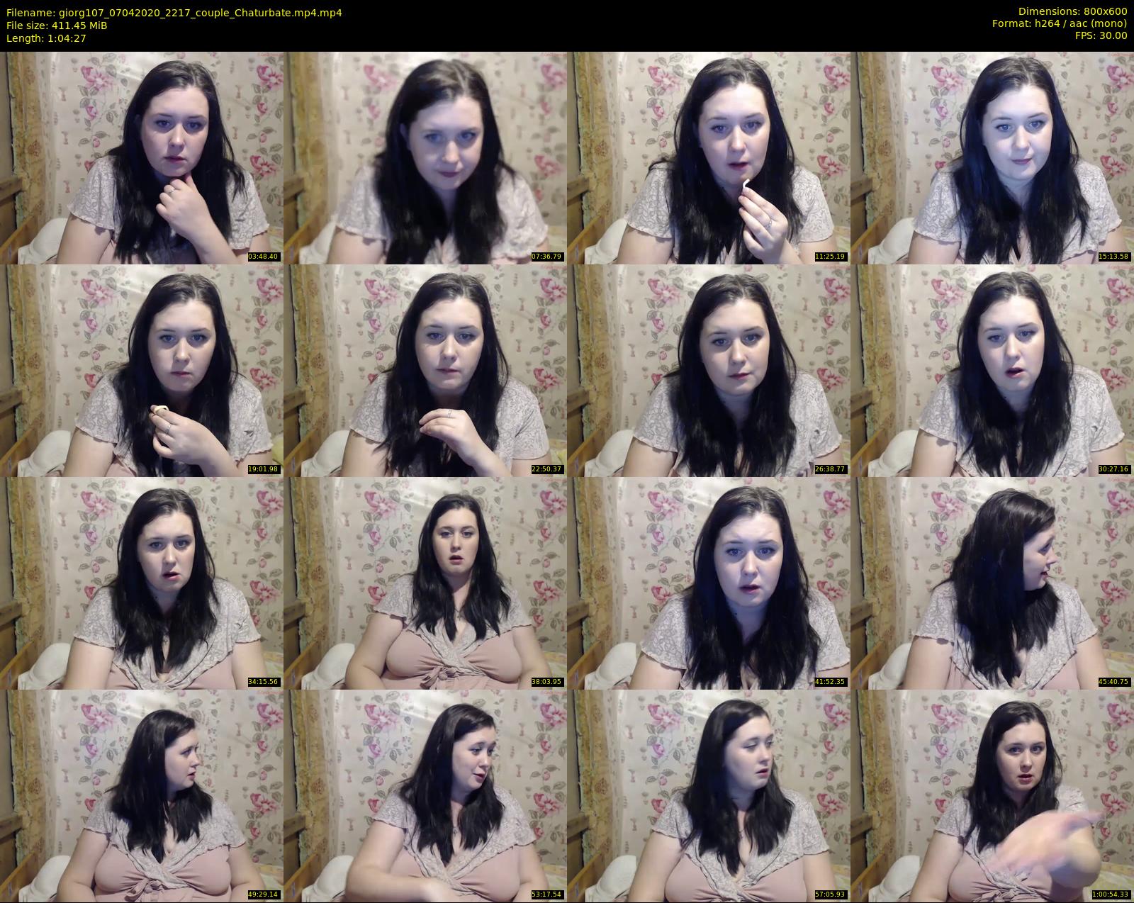 giorg107 — 65 minute Chaturbate couple cam show recording, 480p, Apr 7, 2020
