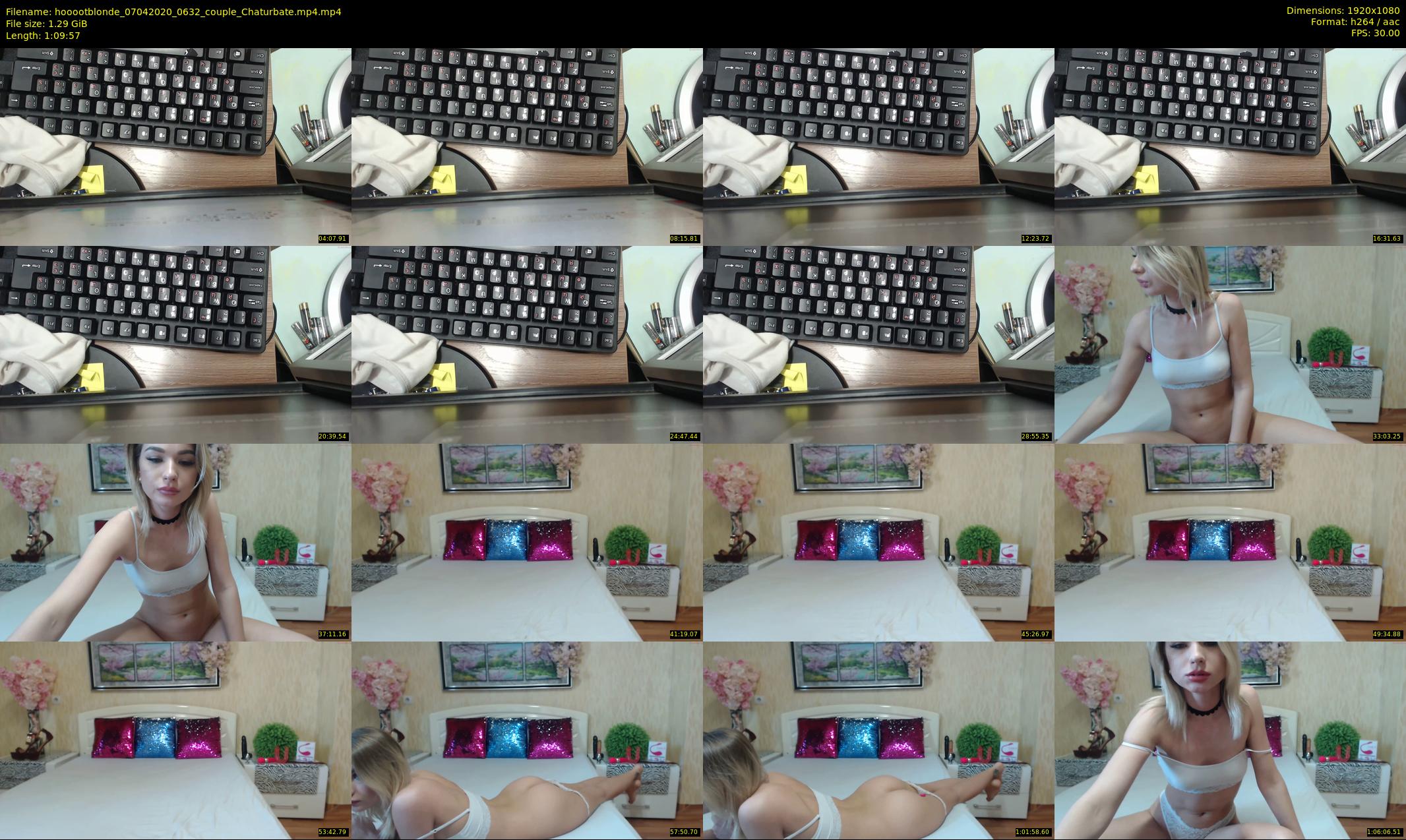 hooootblonde — 70 minute Chaturbate female cam show recording, 1080p, Apr 7, 2020