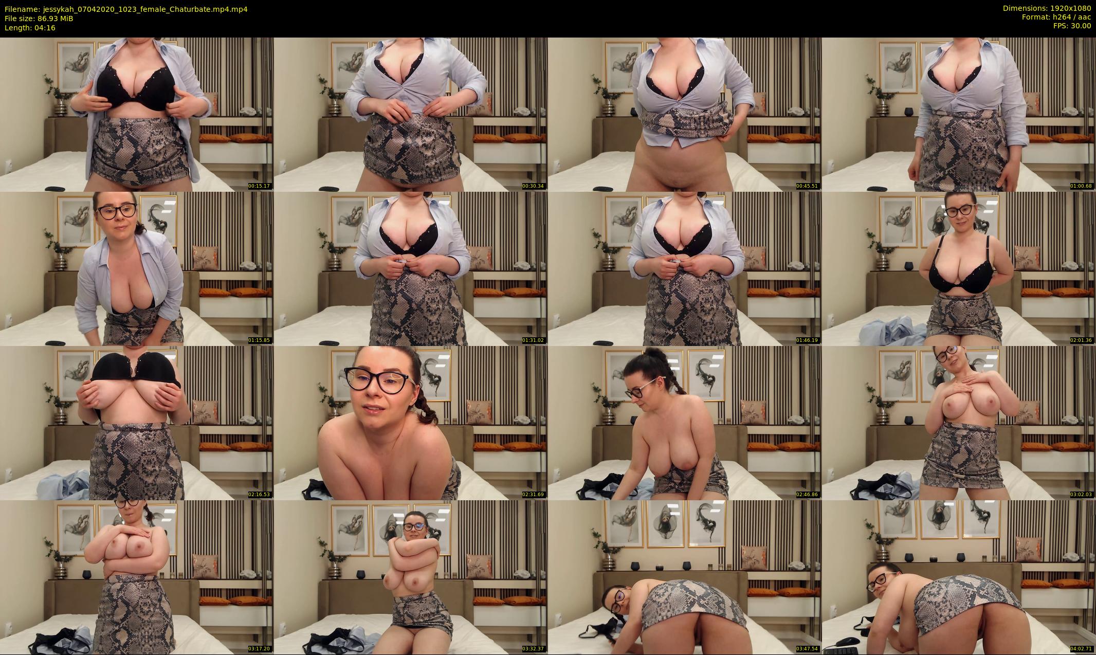 jessykah — 5 minute Chaturbate female cam show recording, 1080p, Apr 7, 2020