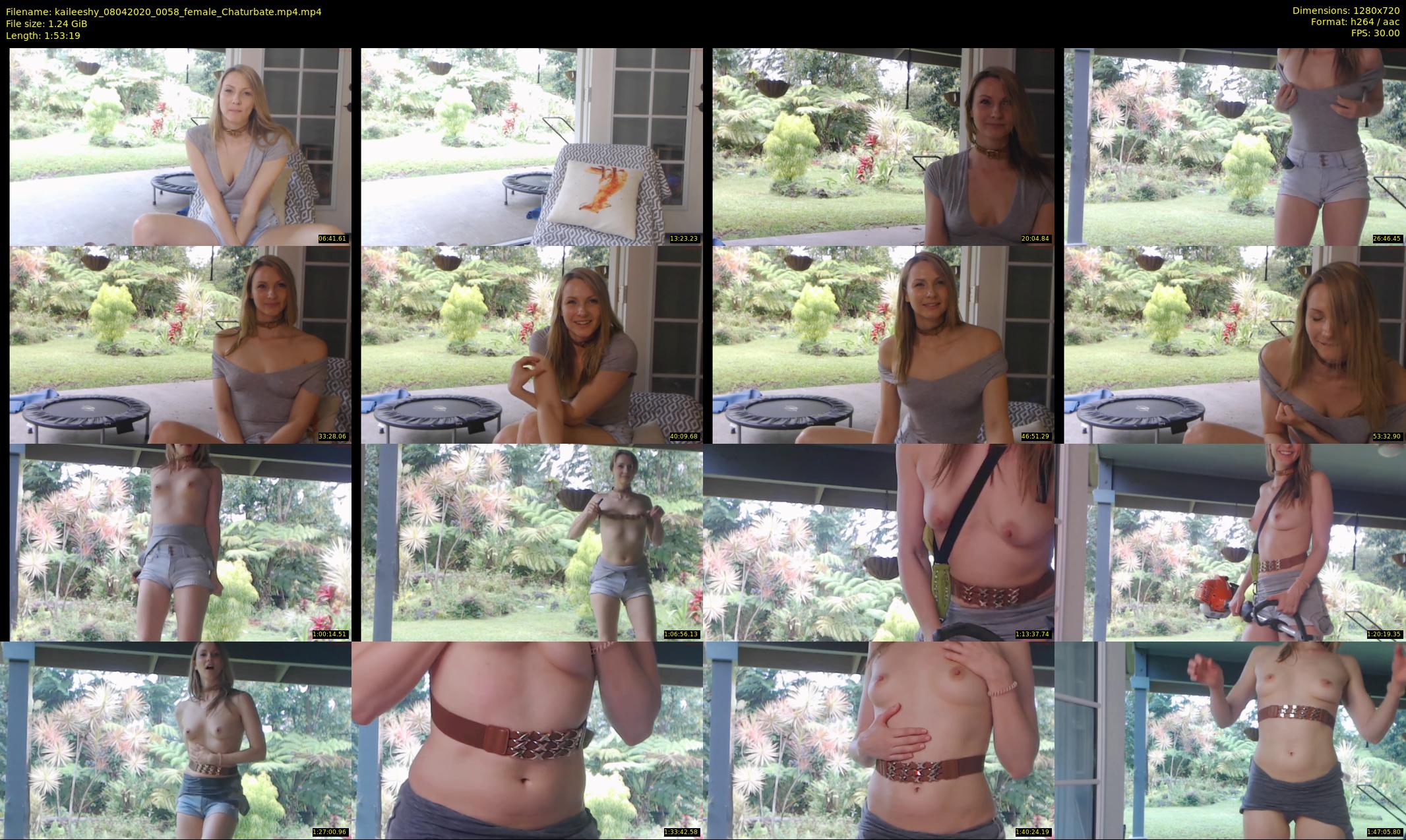kaileeshy — 114 minute Chaturbate female cam show recording, 720p, Apr 8, 2020