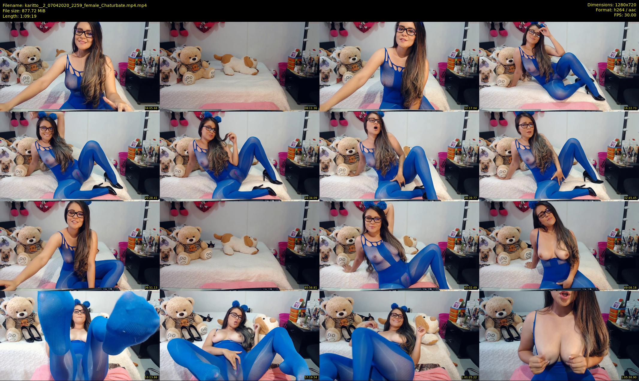 karitto__2 — 70 minute Chaturbate female cam show recording, 720p, Apr 7, 2020