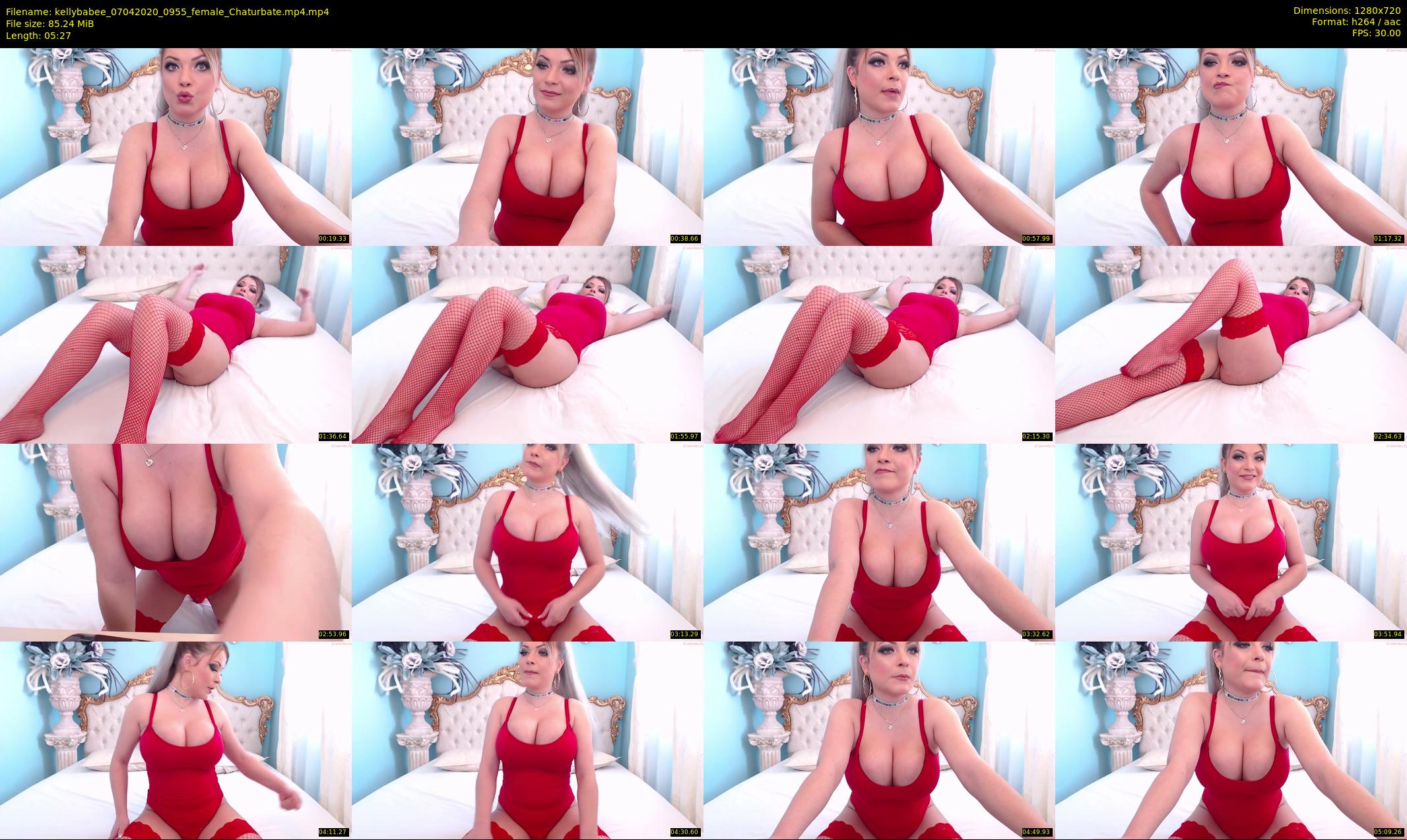 kellybabee — 6 minute Chaturbate female cam show recording, 720p, Apr 7, 2020
