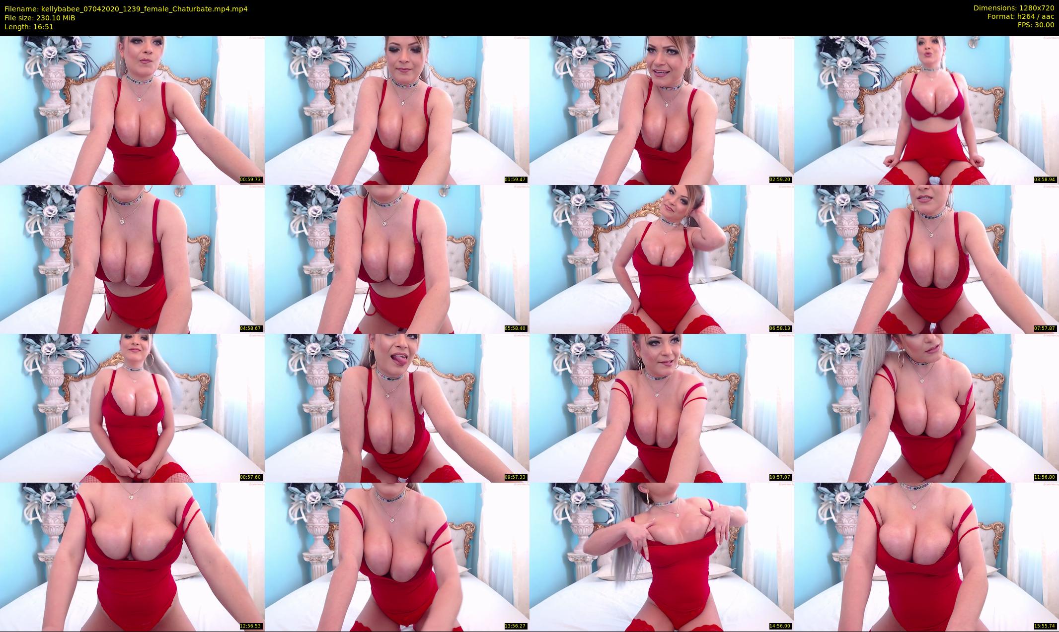 kellybabee — 17 minute Chaturbate female cam show recording, 720p, Apr 7, 2020