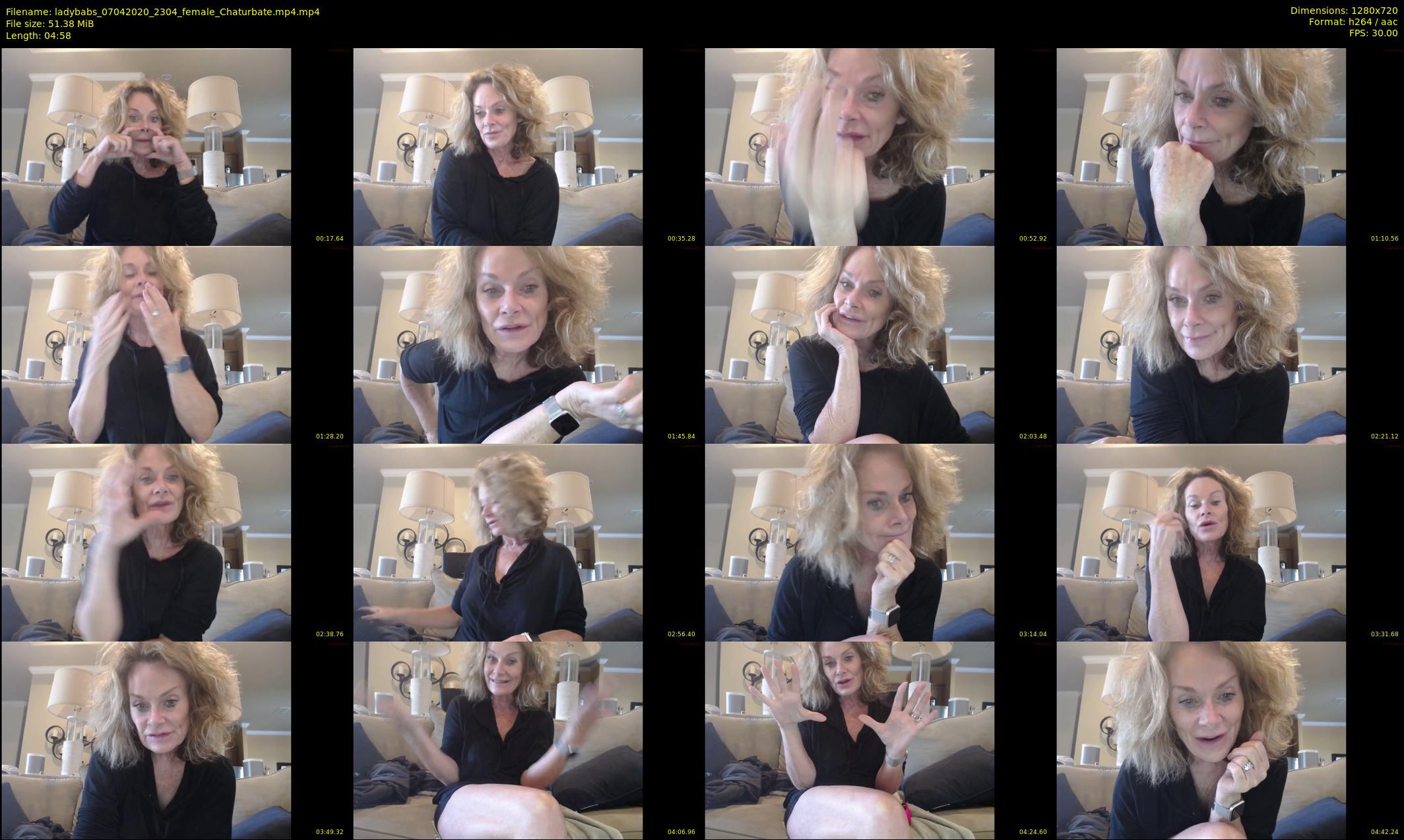 ladybabs — 5 minute Chaturbate female cam show recording, 720p, Apr 7, 2020