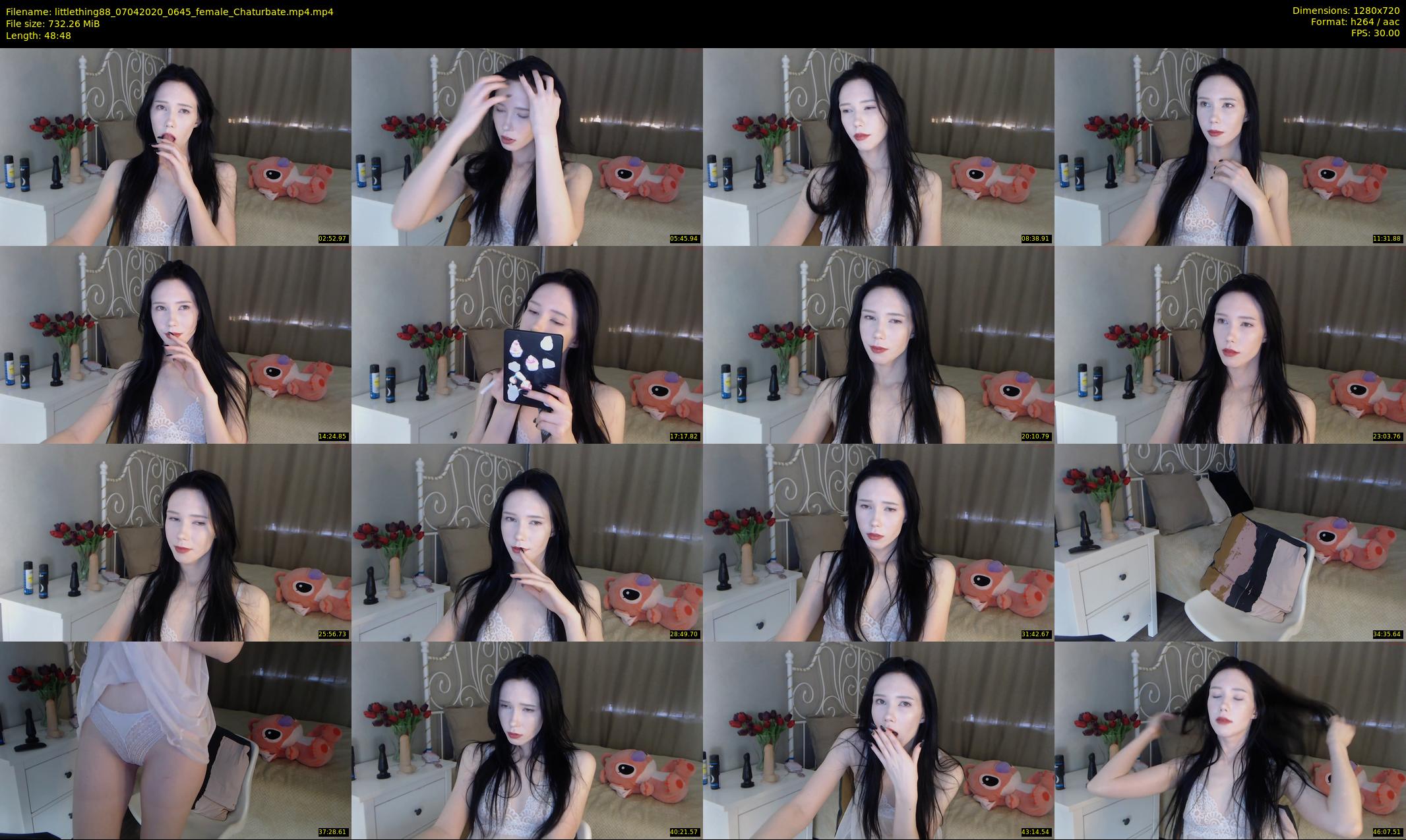 littlething88 — 49 minute Chaturbate female cam show recording, 720p, Apr 7, 2020