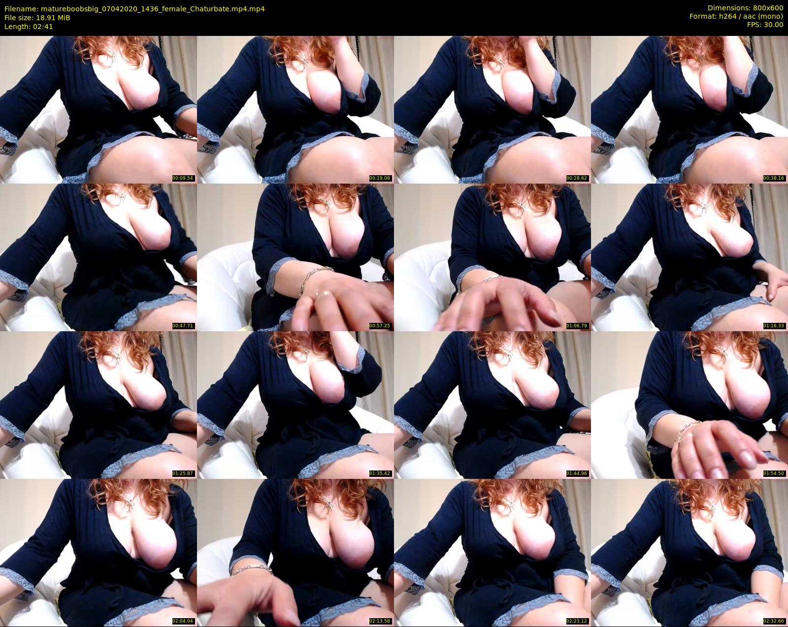 matureboobsbig — 3 minute Chaturbate female cam show recording, 480p, Apr 7, 2020