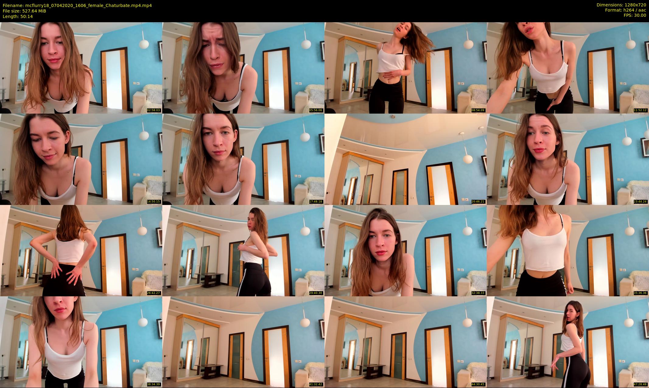 mcflurry18 — 51 minute Chaturbate female cam show recording, 720p, Apr 7, 2020