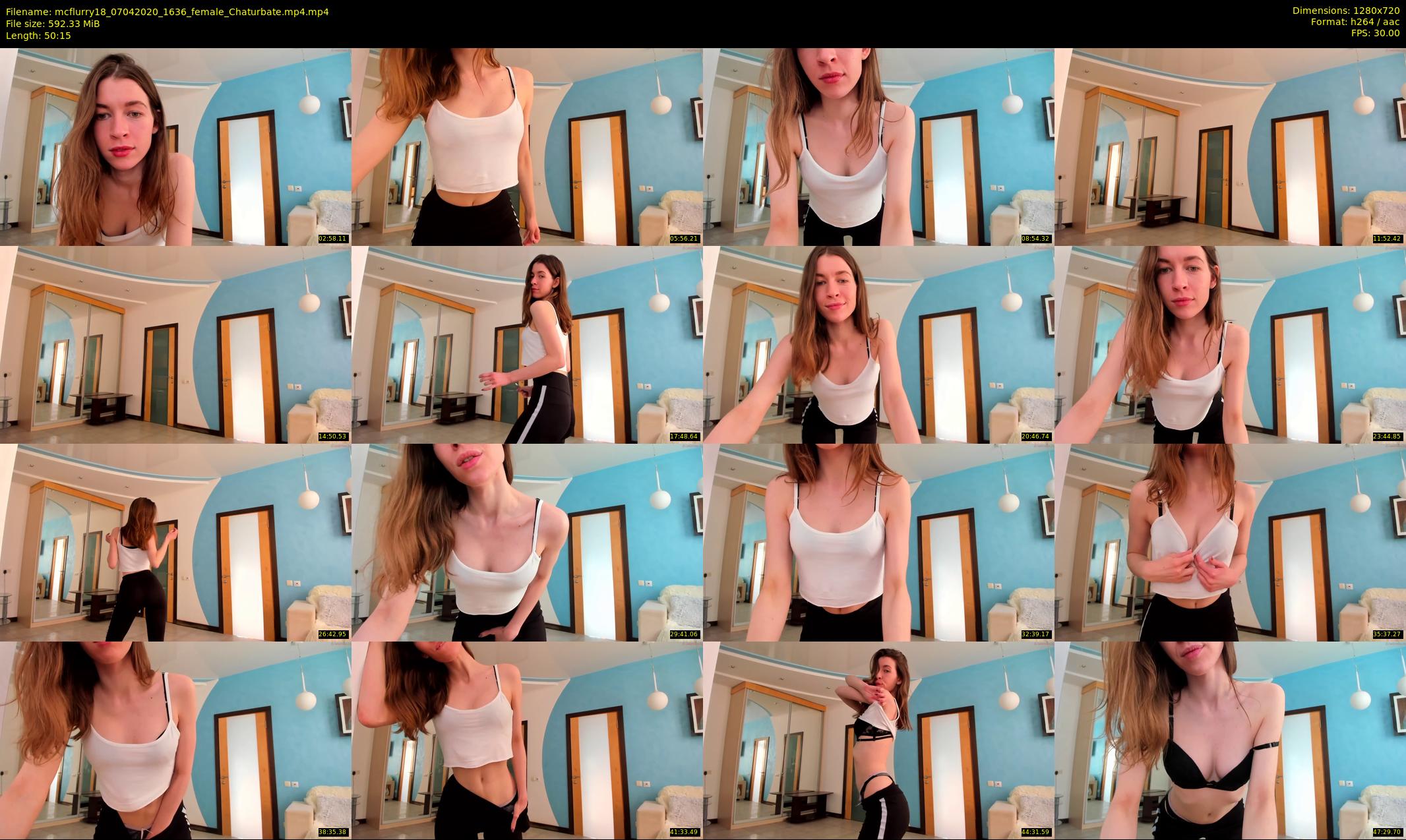 mcflurry18 — 51 minute Chaturbate female cam show recording, 720p, Apr 7, 2020