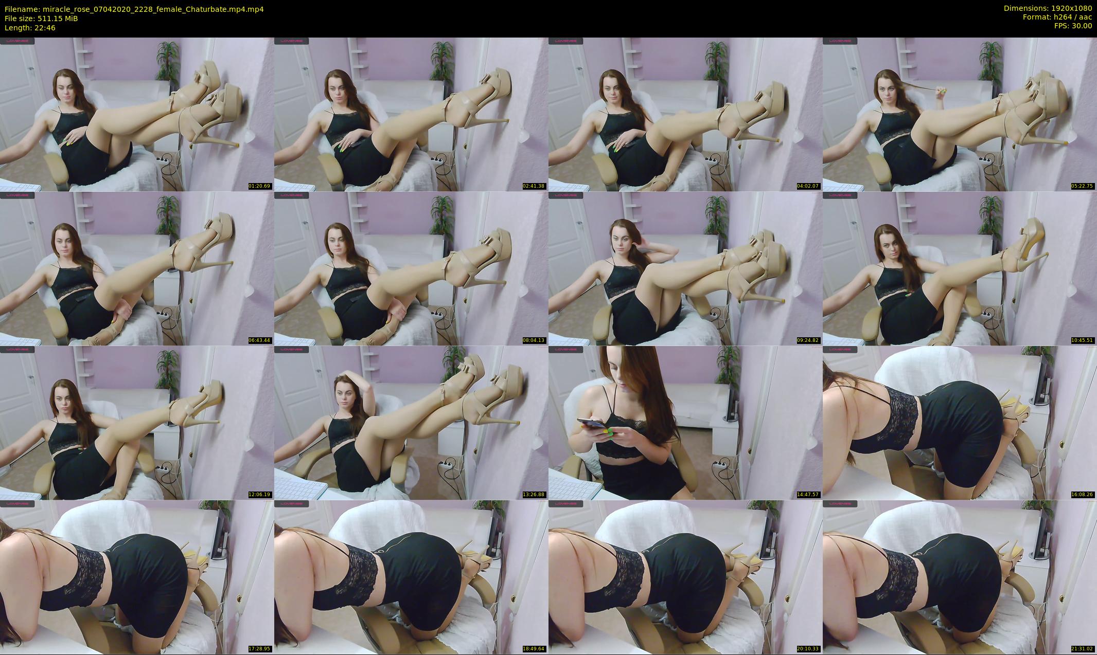 miracle_rose — 23 minute Chaturbate female cam show recording, 1080p, Apr 7, 2020