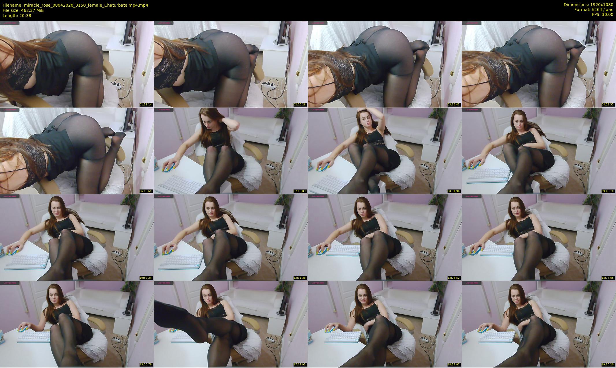miracle_rose — 21 minute Chaturbate female cam show recording, 1080p, Apr 8, 2020