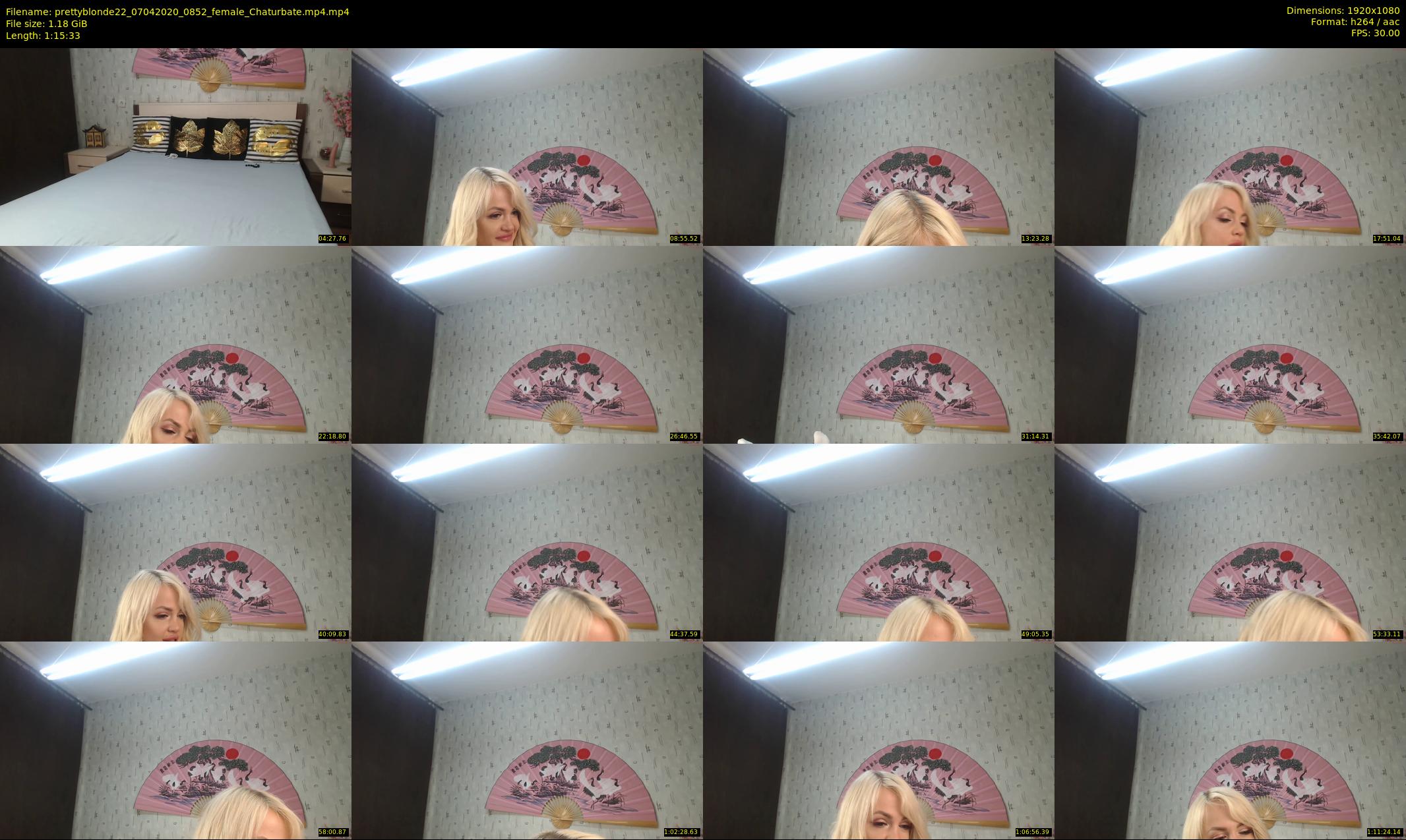 prettyblonde22 — 76 minute Chaturbate female cam show recording, 1080p, Apr 7, 2020