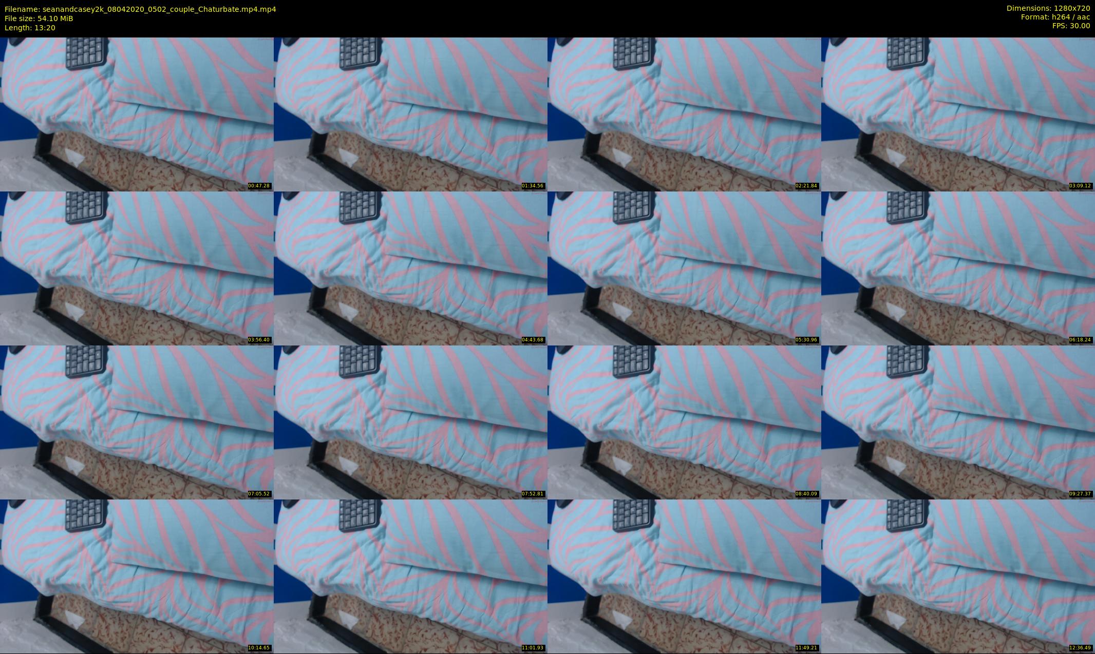 seanandcasey2k — 14 minute Chaturbate couple cam show recording, 720p, Apr 8, 2020