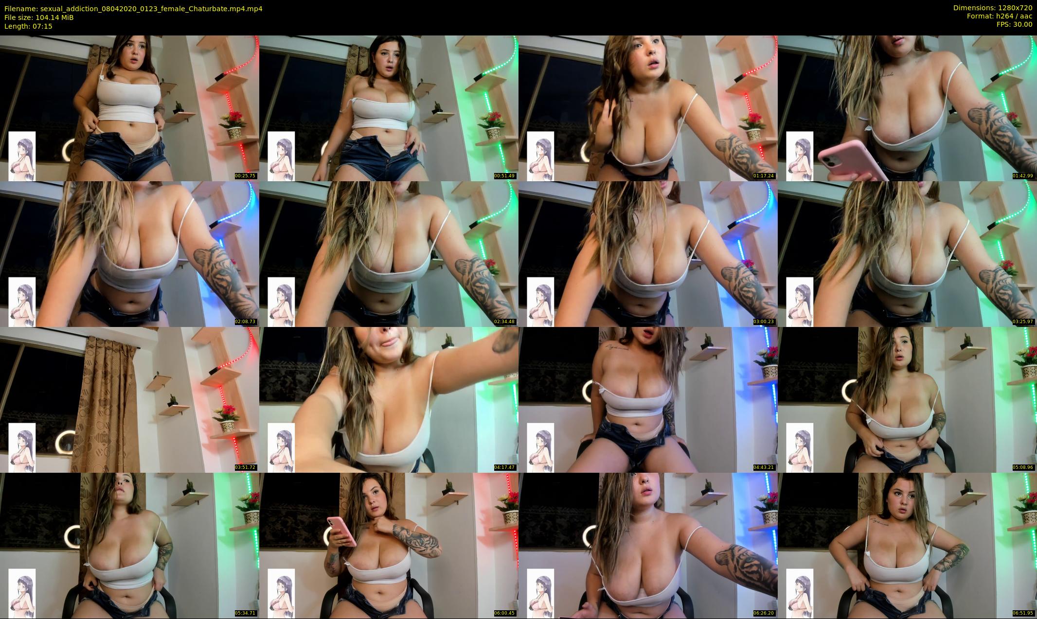 sexual_addiction — 8 minute Chaturbate couple cam show recording, 720p, Apr 8, 2020