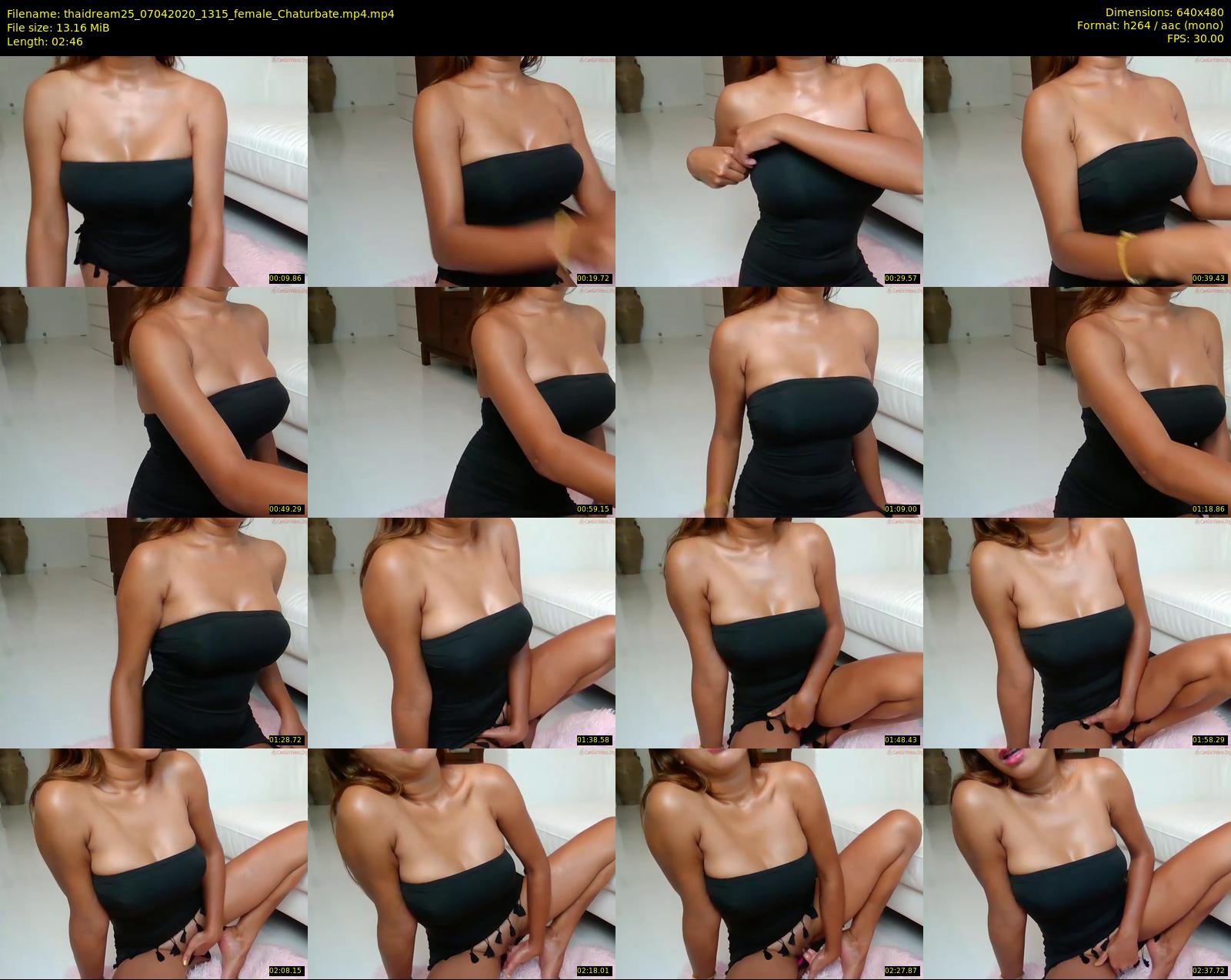 thaidream25 — 3 minute Chaturbate female cam show recording, 480p, Apr 7, 2020