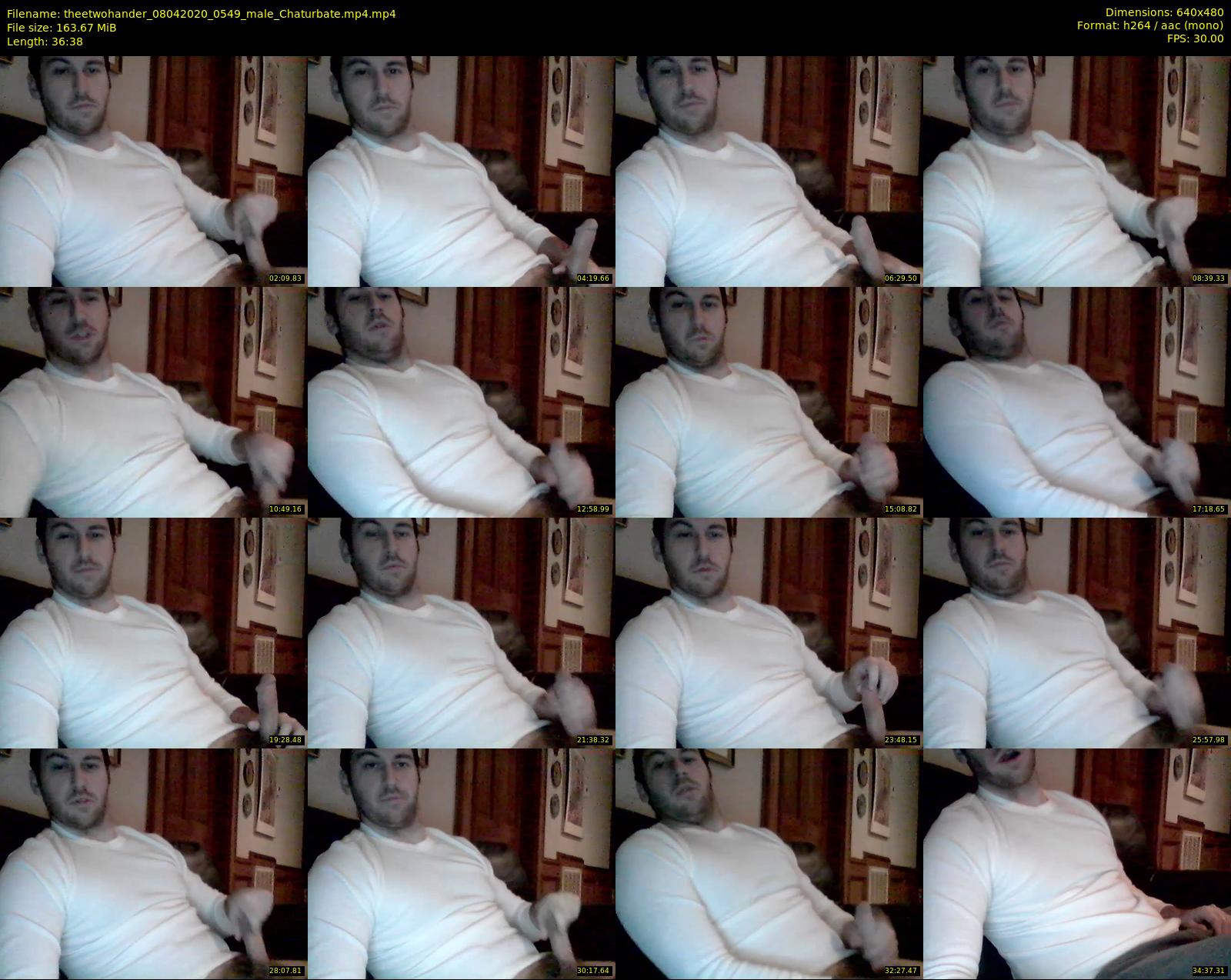 theetwohander — 37 minute Chaturbate male cam show recording, 480p, Apr 8, 2020
