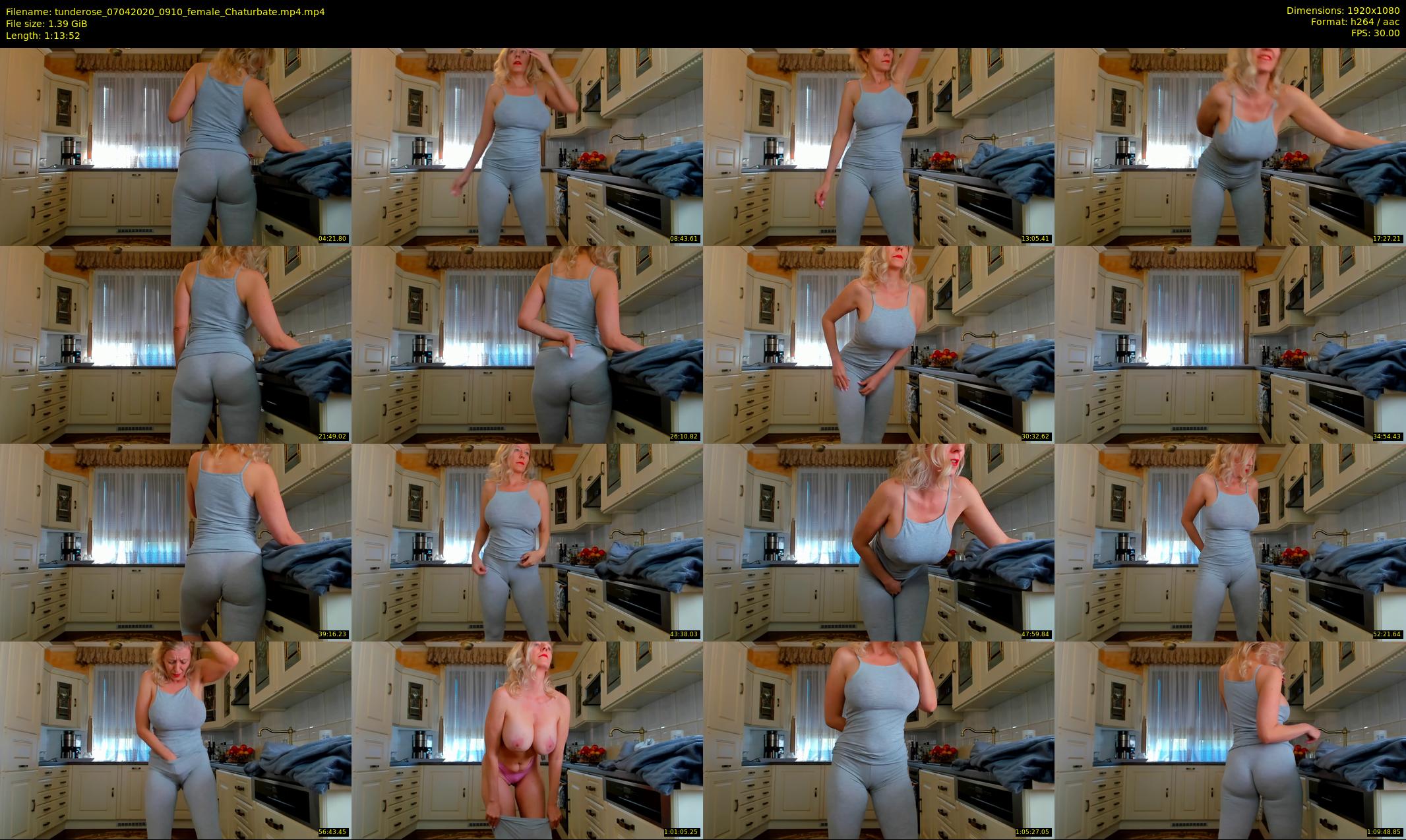tunderose — 74 minute Chaturbate female cam show recording, 1080p, Apr 7, 2020