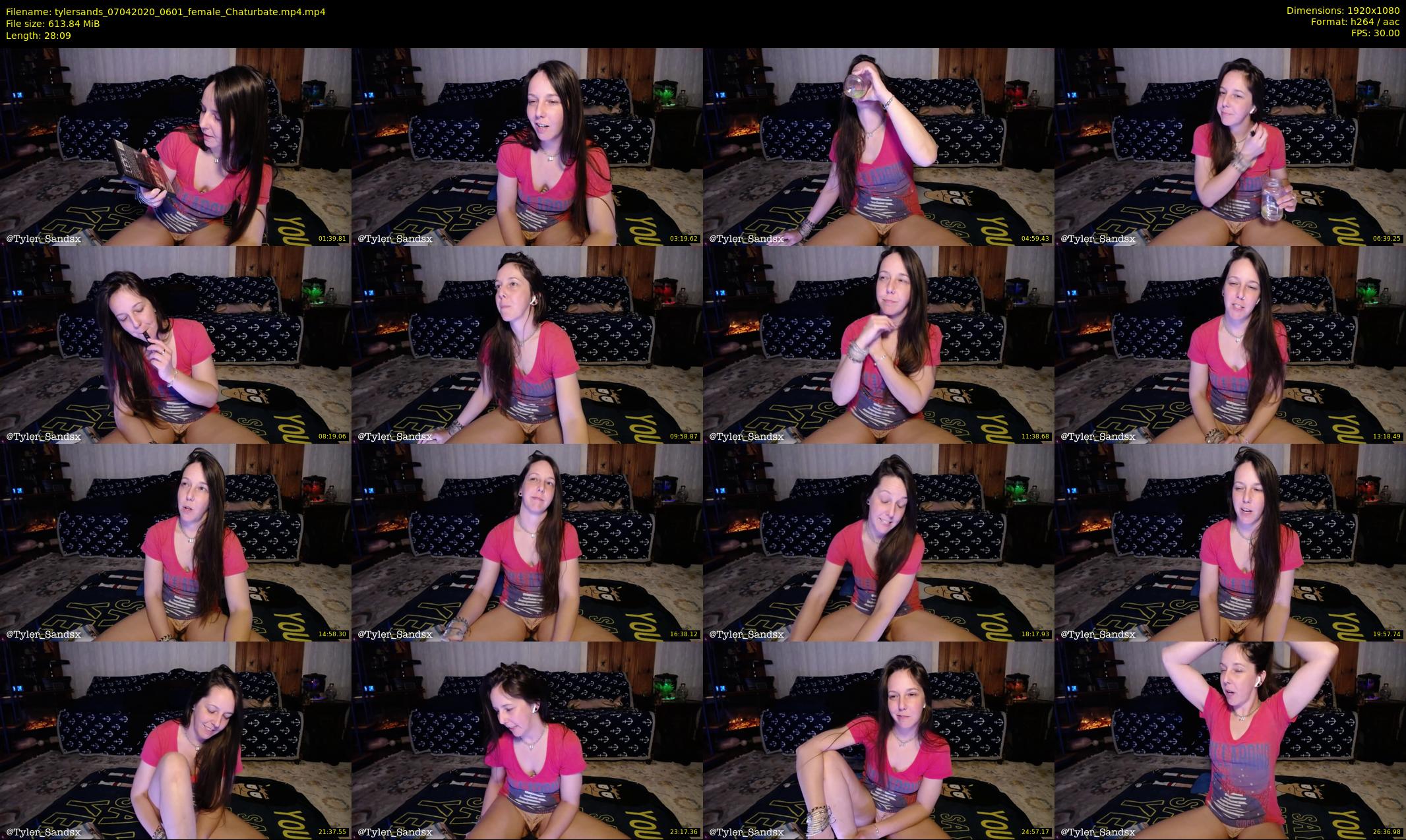 tylersands — 29 minute Chaturbate female cam show recording, 1080p, Apr 7, 2020