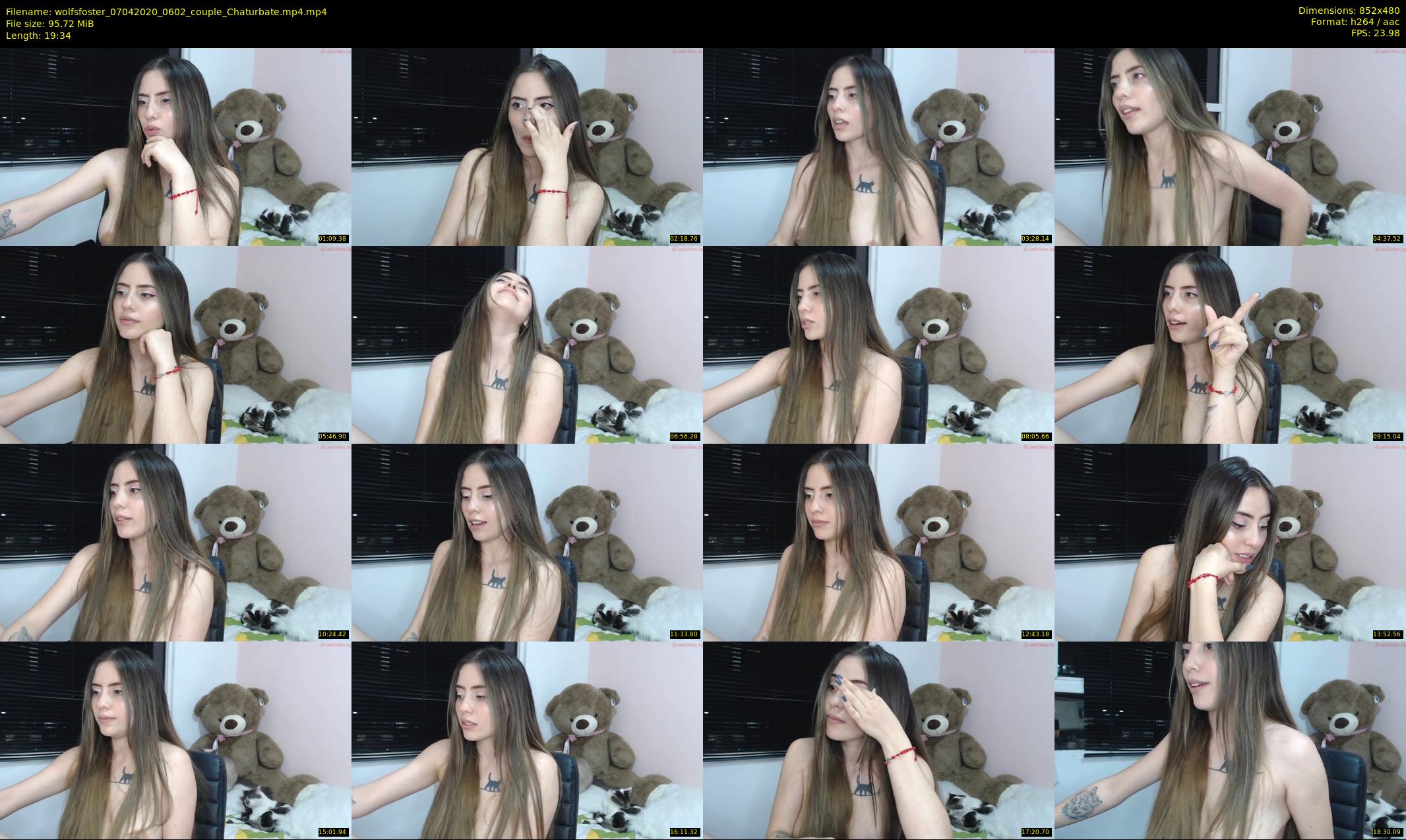 wolfsfoster — 20 minute Chaturbate couple cam show recording, 480p, Apr 7, 2020