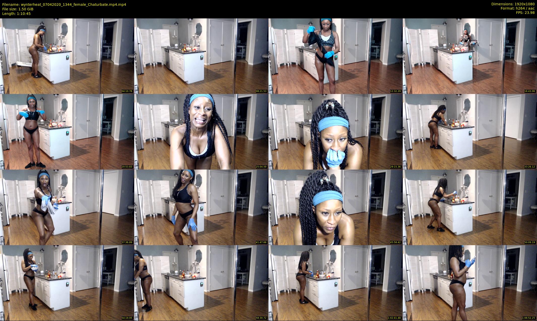 wynterheat — 71 minute Chaturbate female cam show recording, 1080p, Apr 7, 2020
