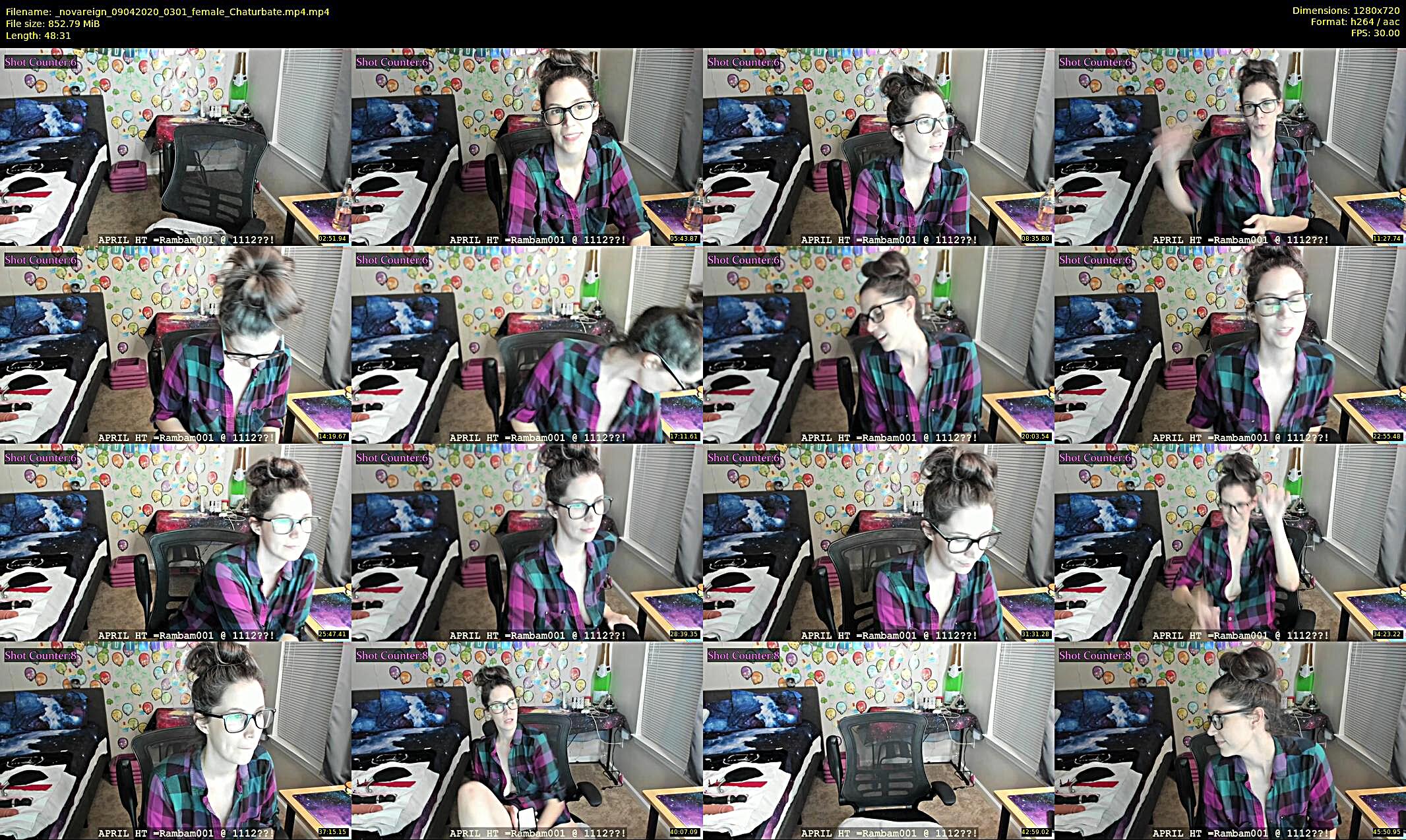 _novareign — 49 minute Chaturbate female cam show recording, 720p, Apr 9, 2020