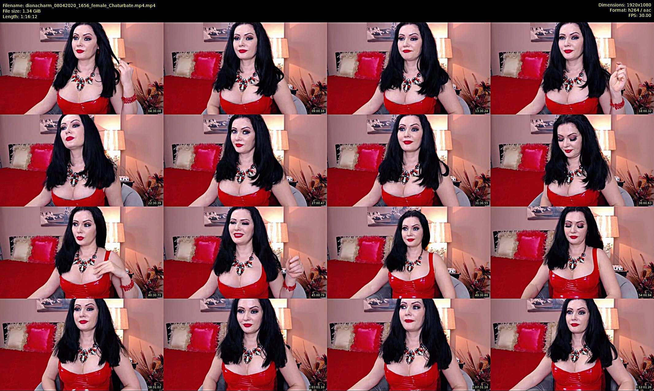 dianacharm — 77 minute Chaturbate female cam show recording, 1080p, Apr 8, 2020
