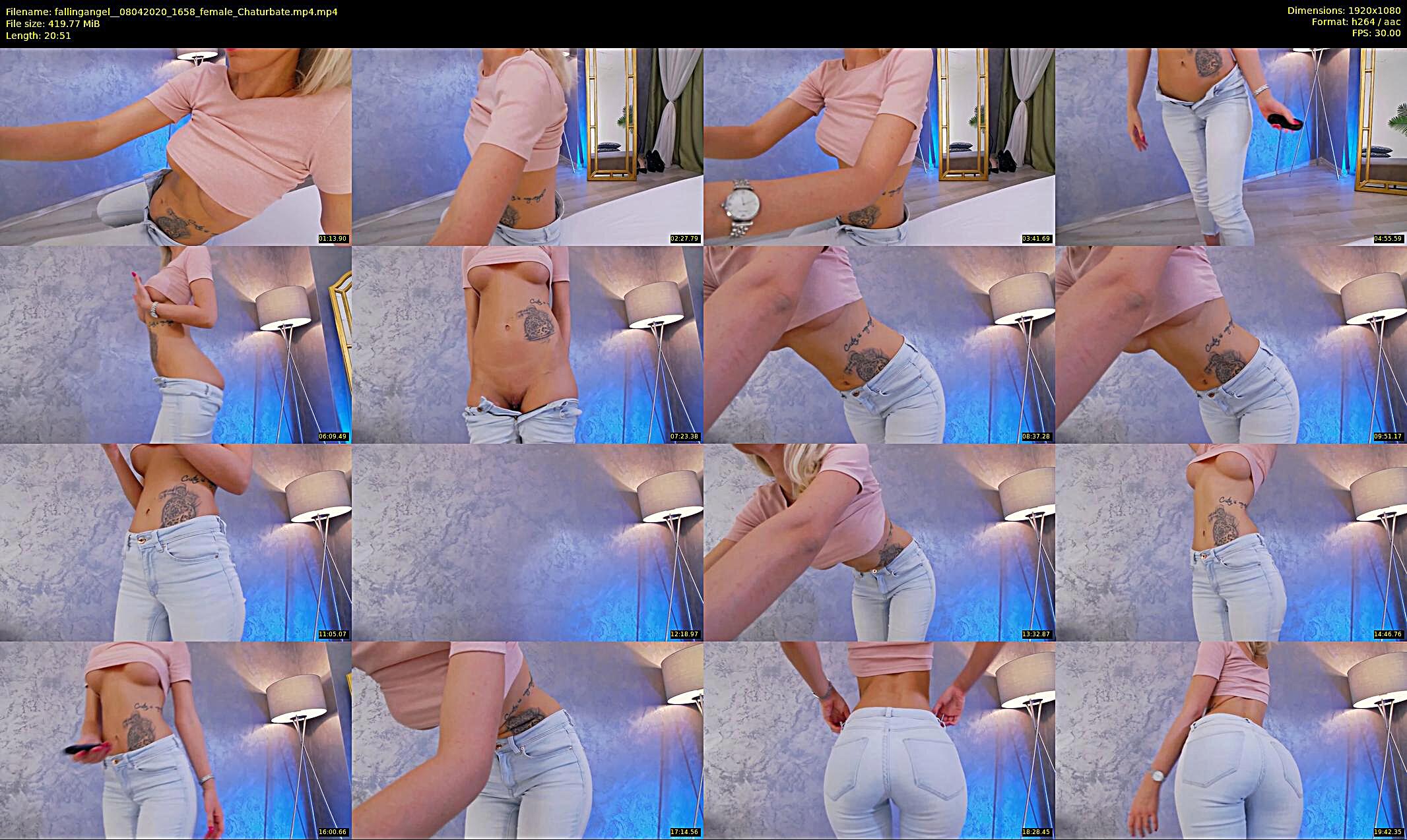 fallingangel_ — 21 minute Chaturbate female cam show recording, 1080p, Apr 8, 2020