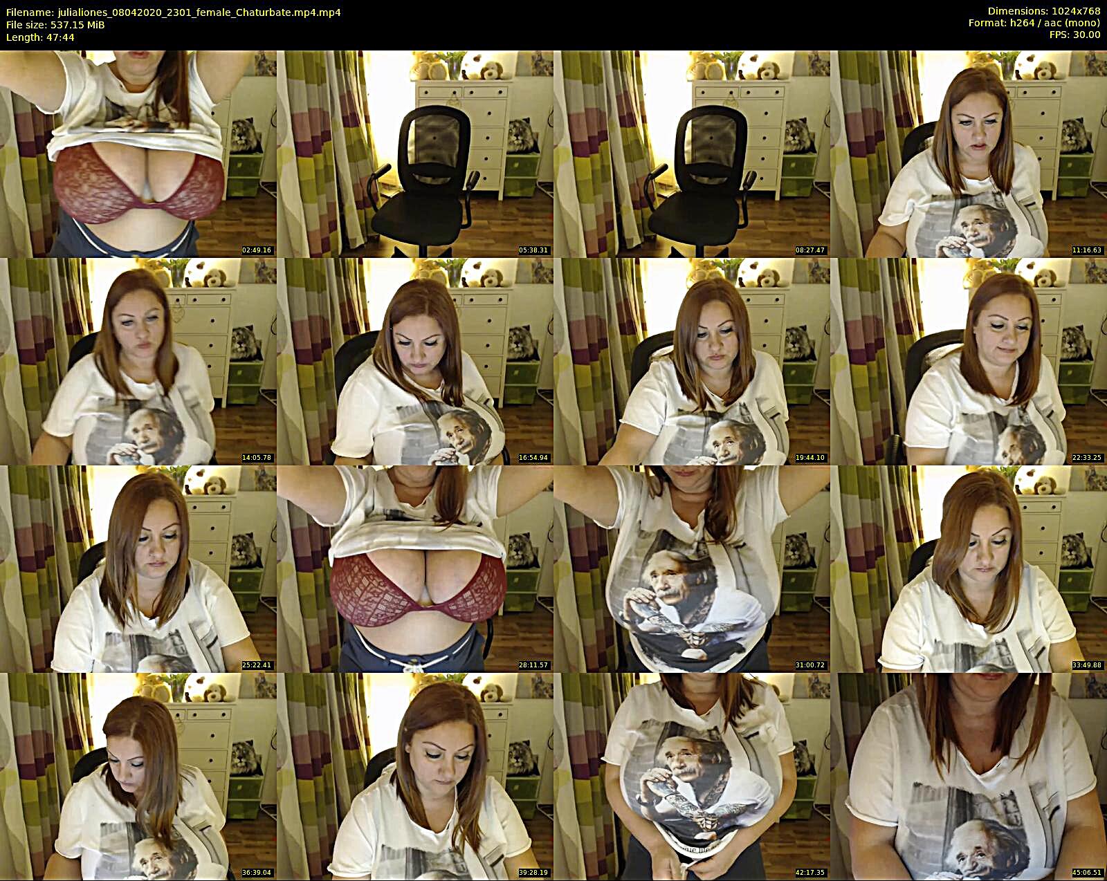 julialiones — 35 minute Chaturbate female cam show recording, 720p, Apr 8, 2020