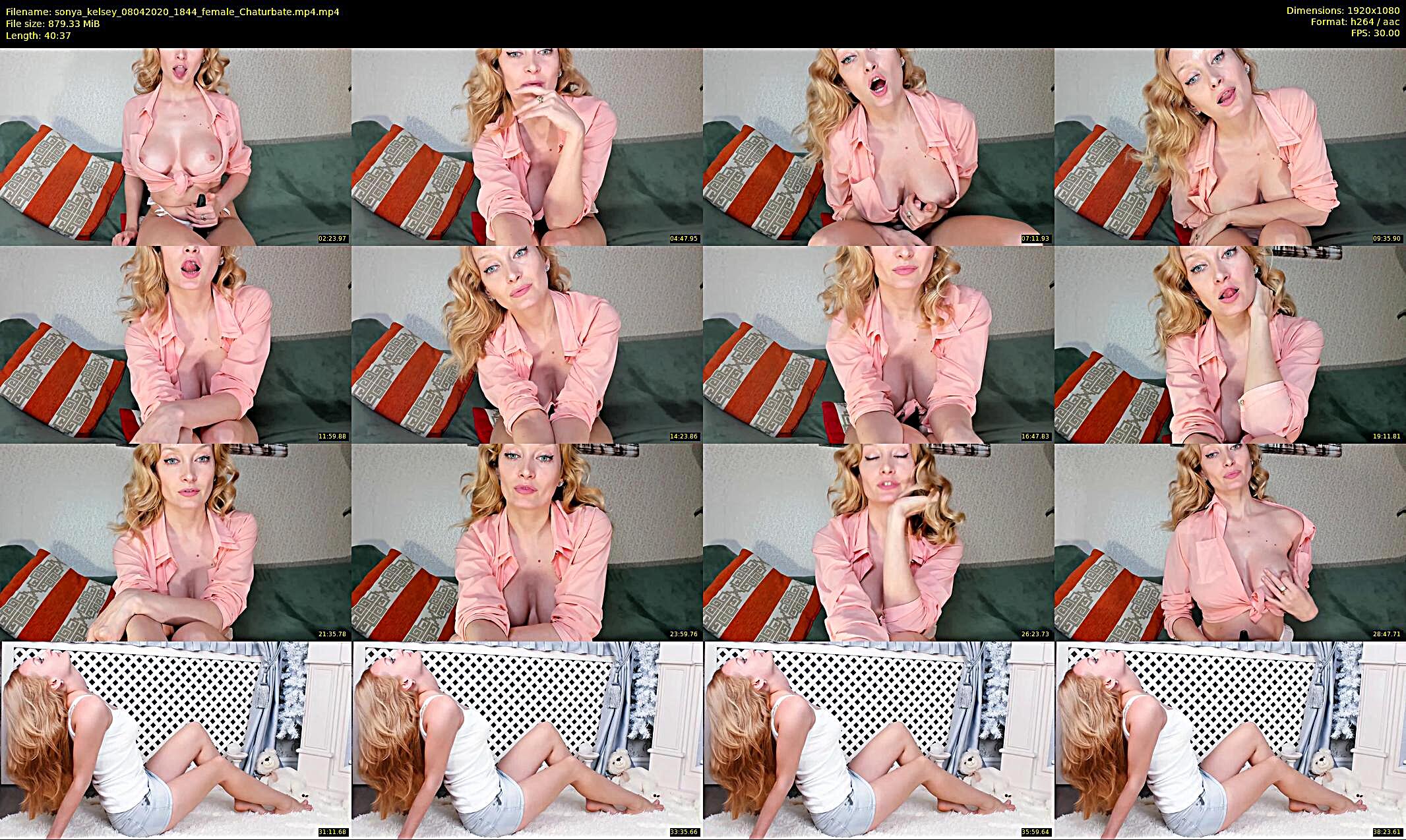 sonya_kelsey — 41 minute Chaturbate female cam show recording, 1080p, Apr 8, 2020