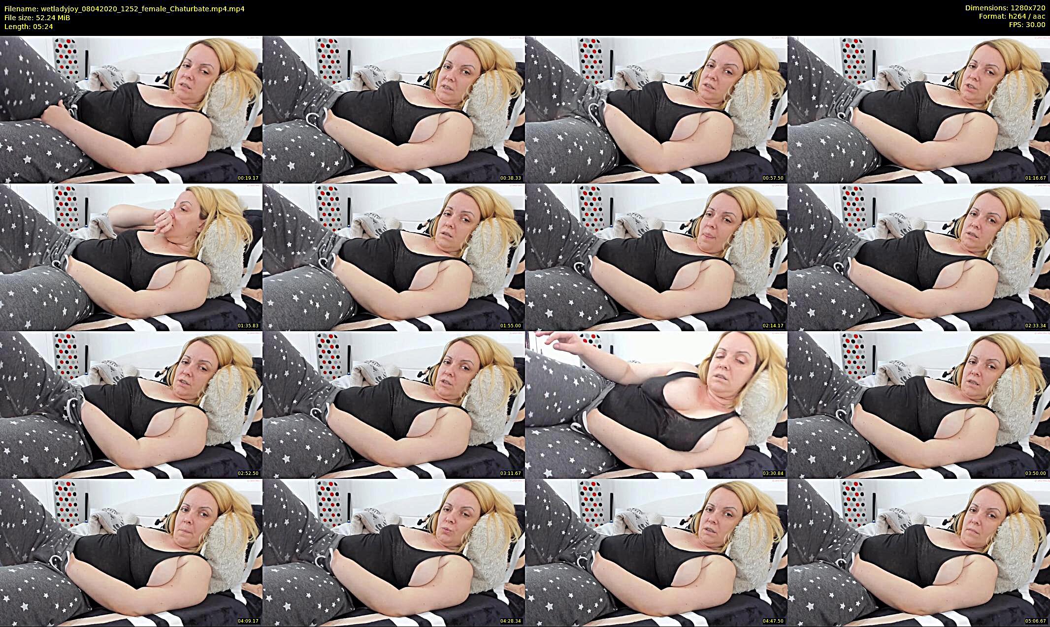 wetladyjoy — 6 minute Chaturbate female cam show recording, 720p, Apr 8, 2020