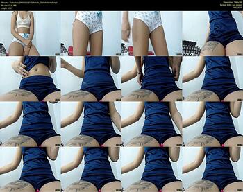 xlatinahotx — 3 minute Chaturbate female cam show recording, 720p, Apr 9, 2020