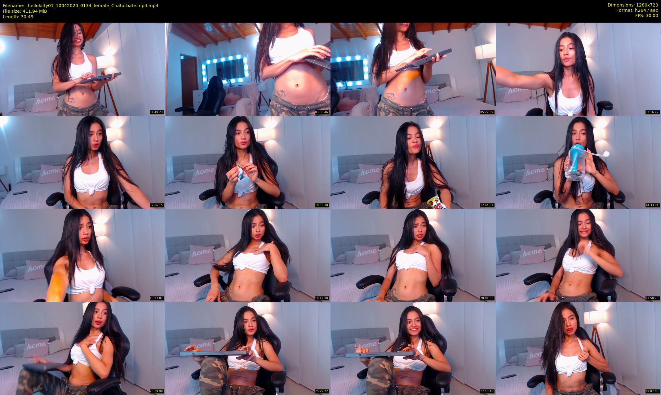 _hellokitty01 — 31 minute Chaturbate female cam show recording, 720p, Apr 10, 2020