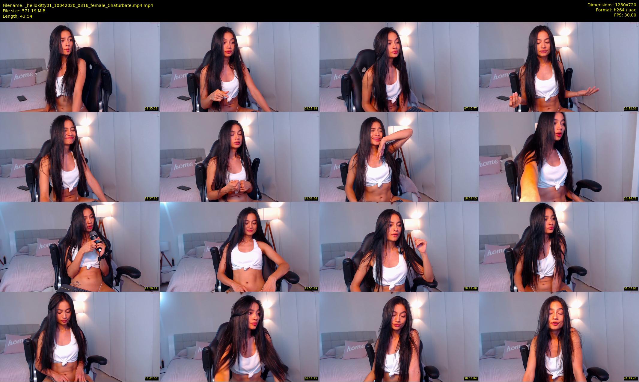 _hellokitty01 — 44 minute Chaturbate female cam show recording, 720p, Apr 10, 2020