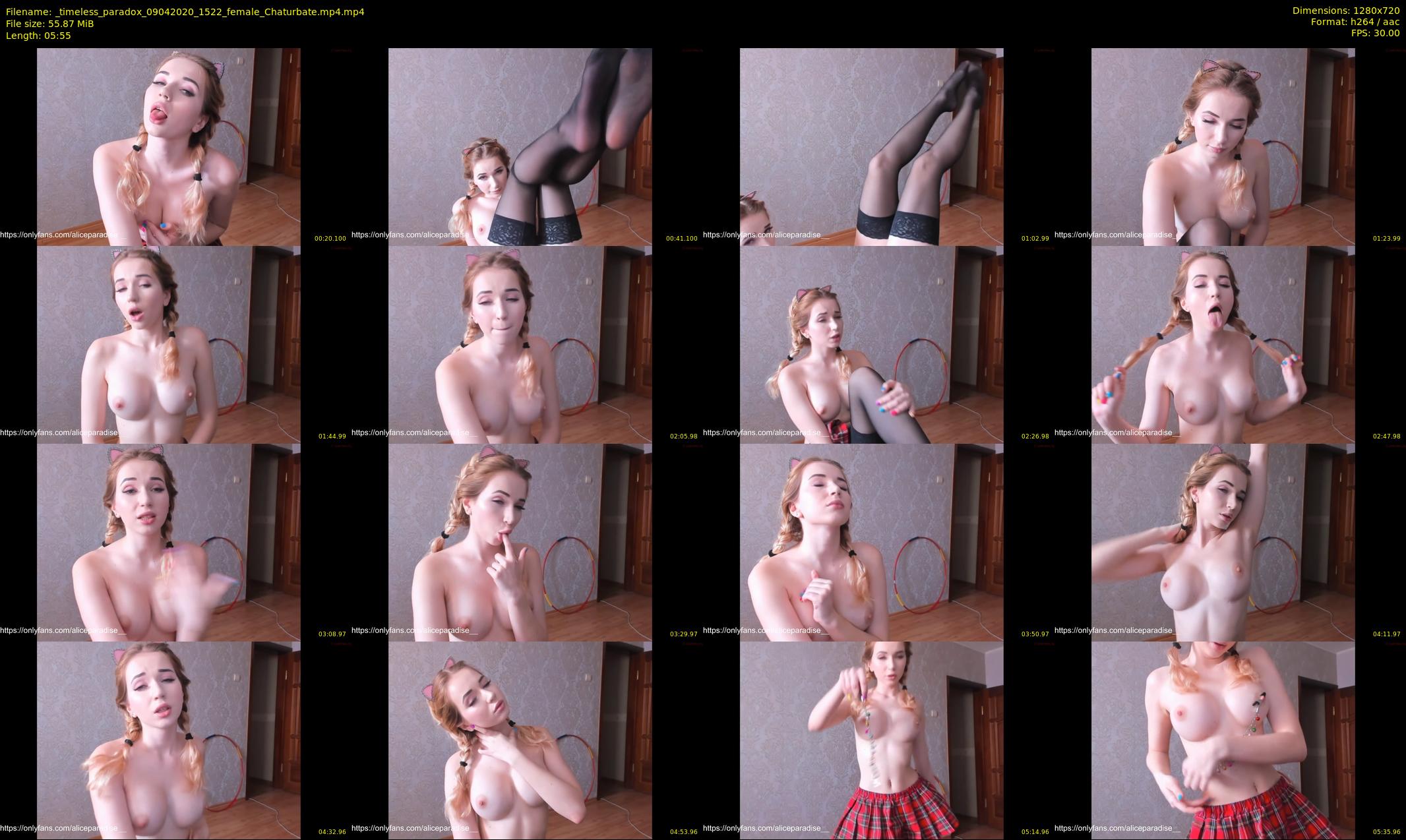 _timeless_paradox — 6 minute Chaturbate female cam show recording, 720p, Apr 9, 2020