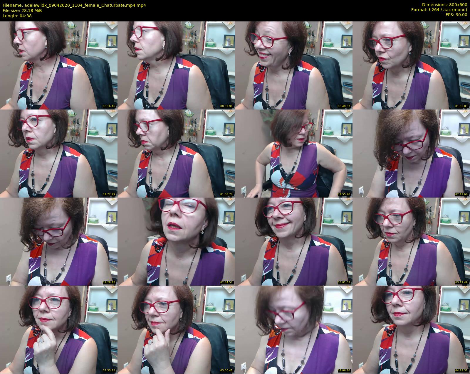 adelewildx — 5 minute Chaturbate female cam show recording, 480p, Apr 9, 2020
