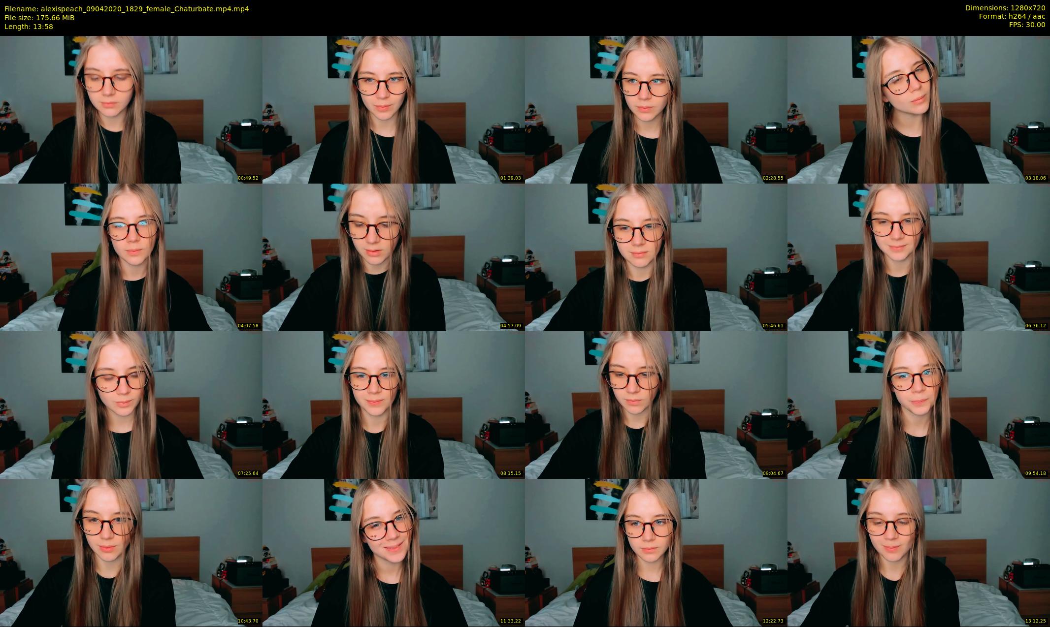 alexispeach — 14 minute Chaturbate female cam show recording, 720p, Apr 9, 2020