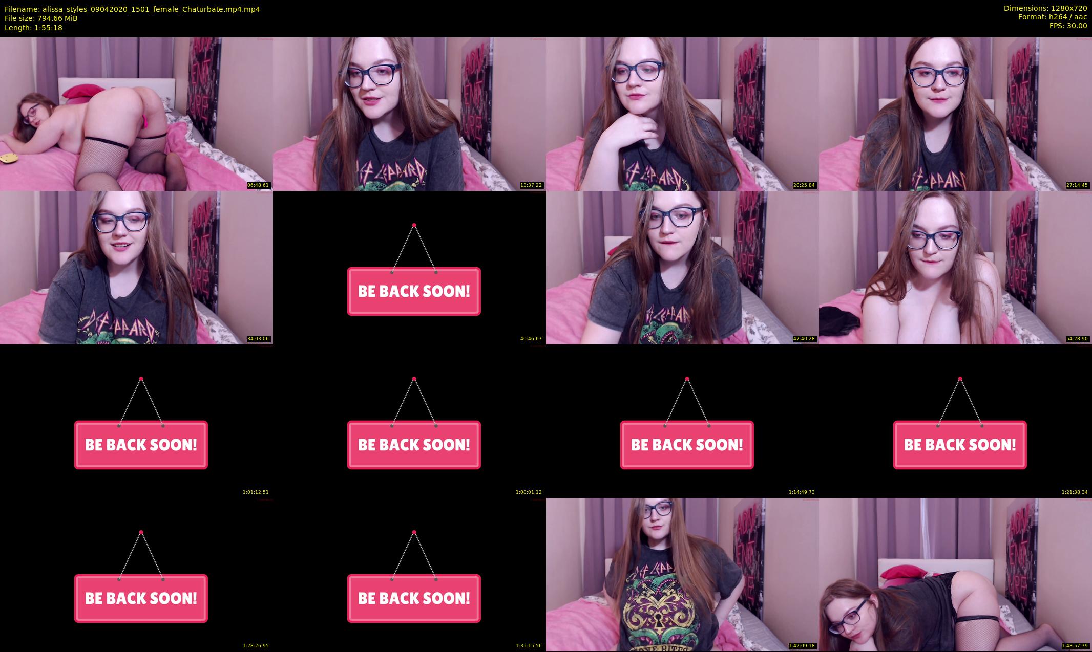 alissa_styles — 116 minute Chaturbate female cam show recording, 720p, Apr 9, 2020