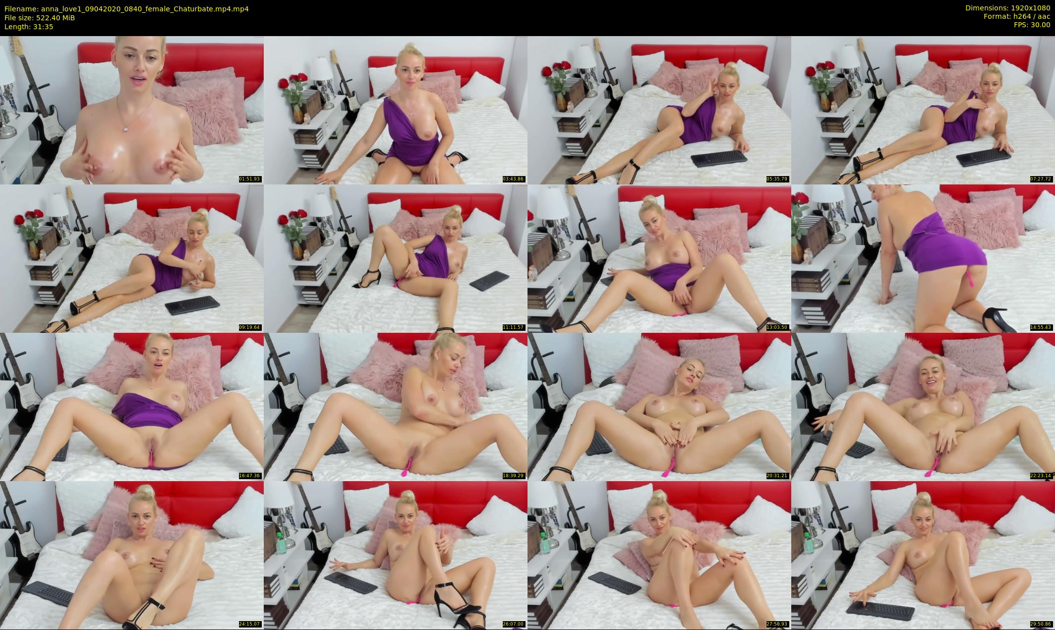 anna_love1 — 32 minute Chaturbate female cam show recording, 1080p, Apr 9, 2020