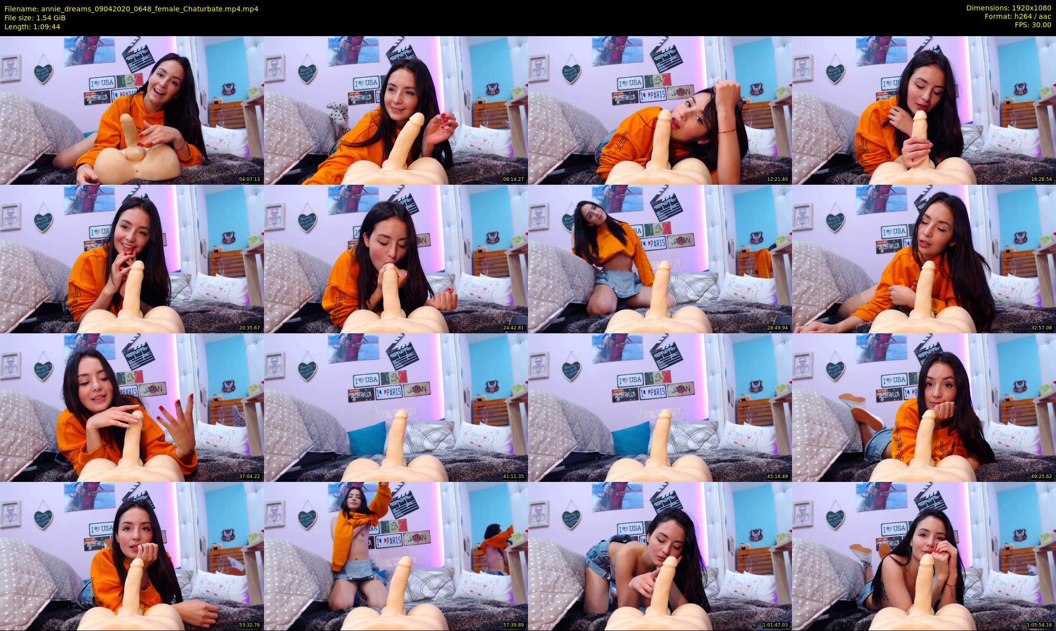 annie_dreams — 70 minute Chaturbate female cam show recording, 1080p, Apr 9, 2020
