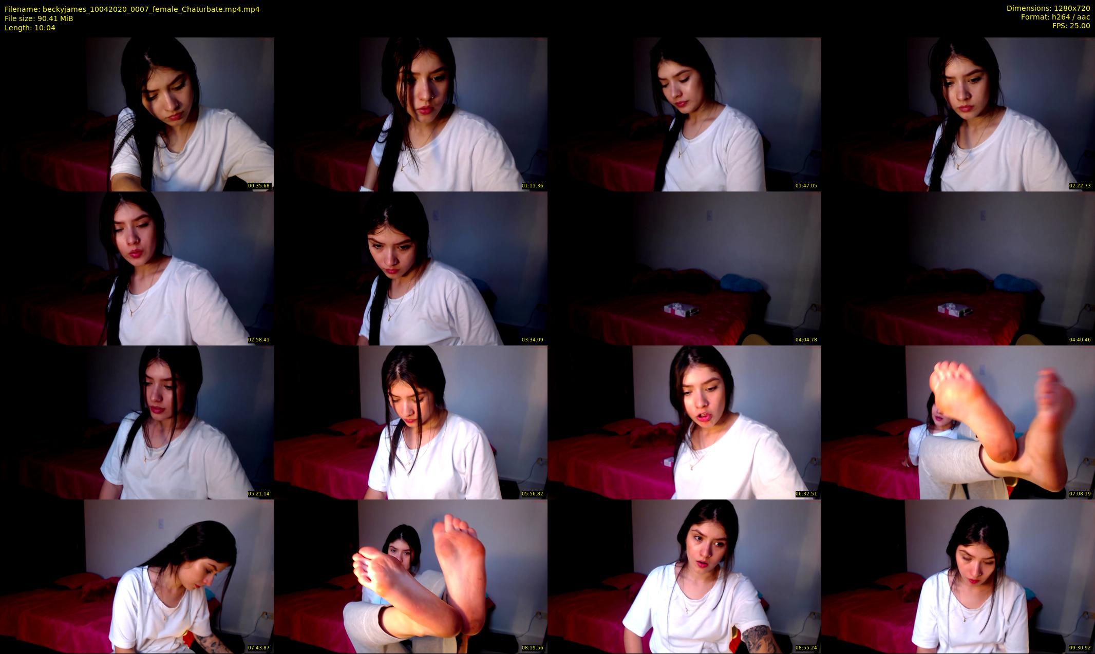 beckyjames — 11 minute Chaturbate female cam show recording, 720p, Apr 10, 2020